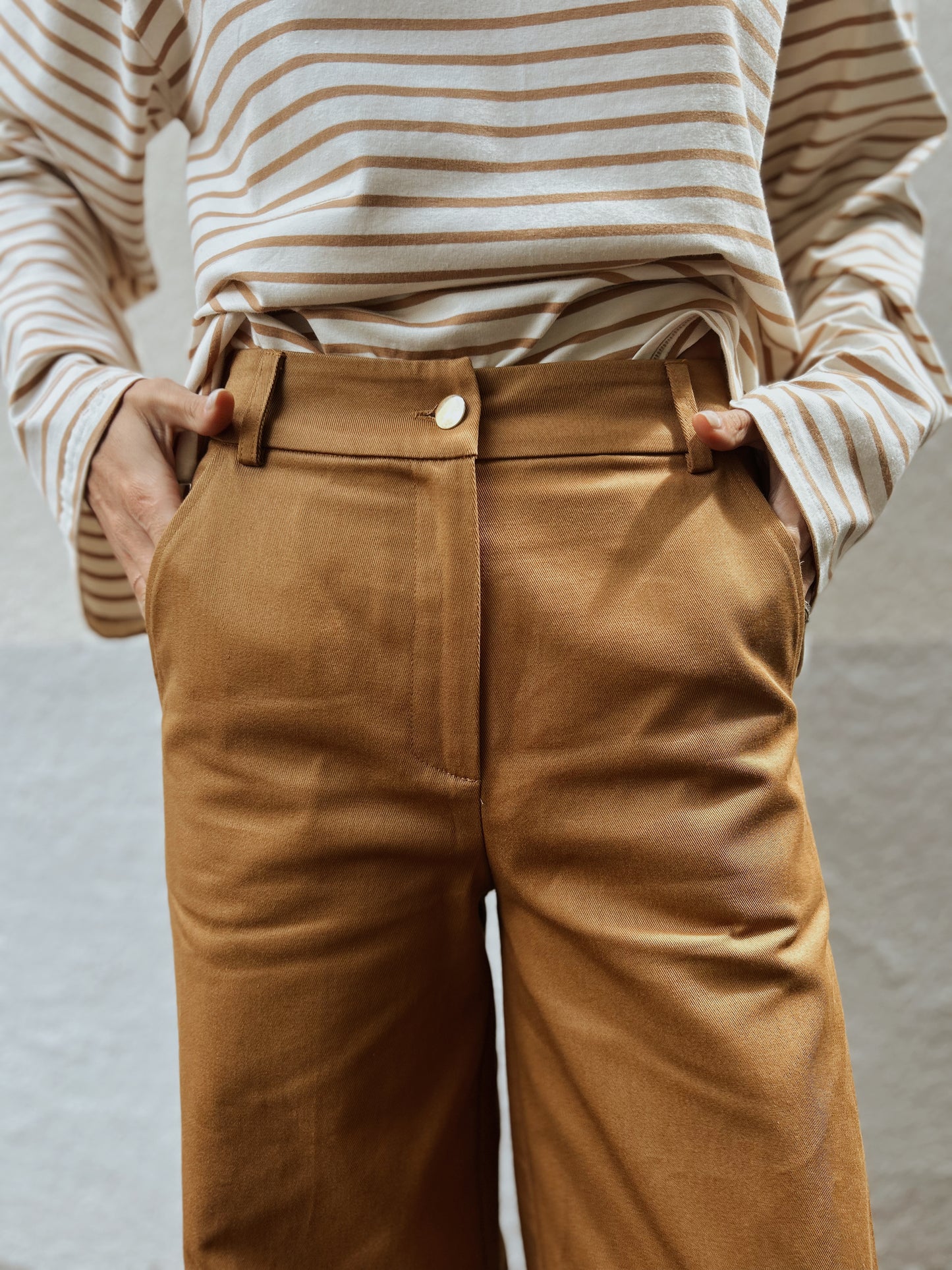 Adele Pants - Brown