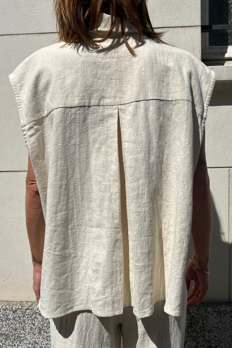 Chemise Angele – Lin Écru