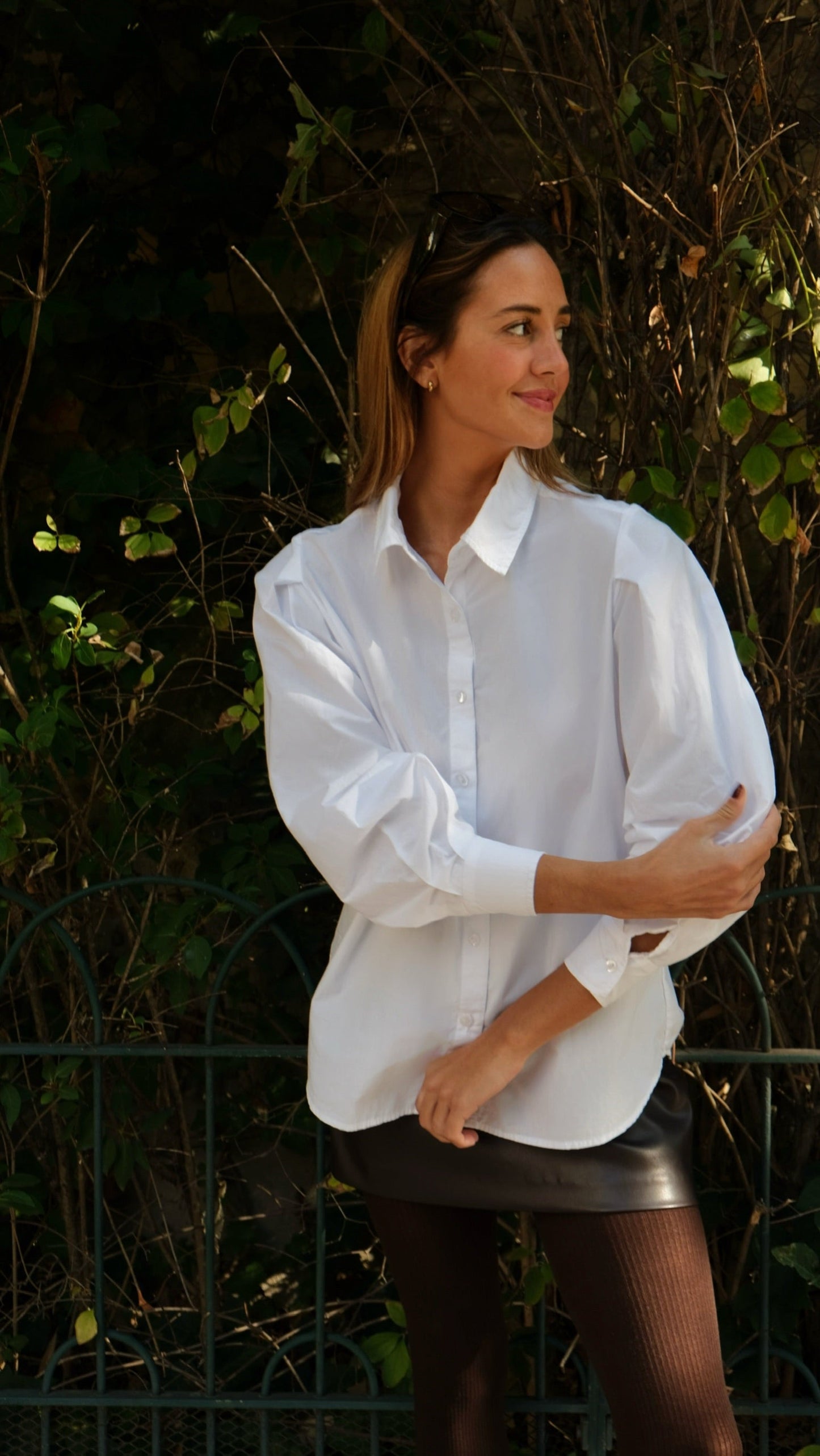 Chemise Paola - Popeline Écrue