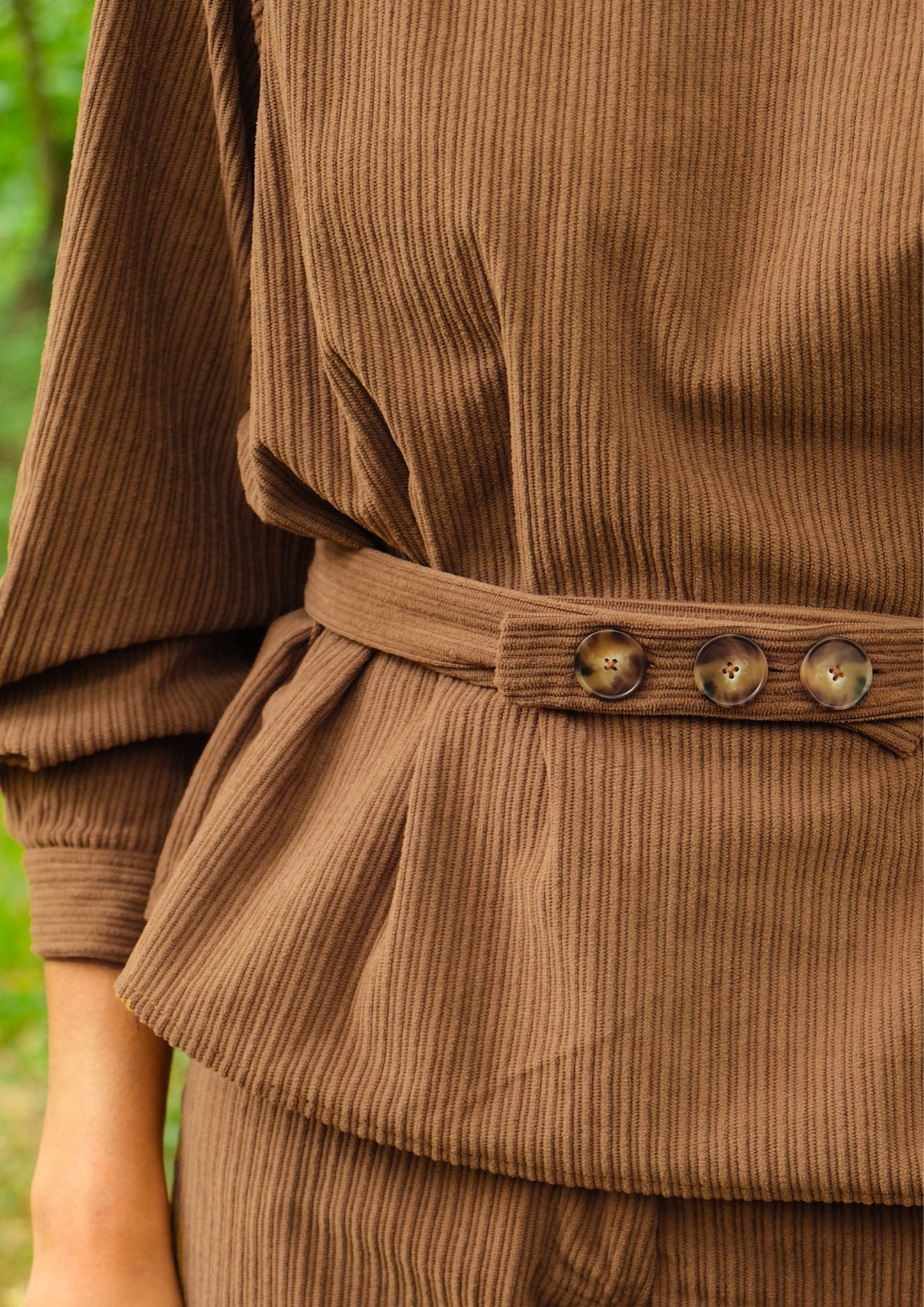 Blouse Liv - Velours Côtelé