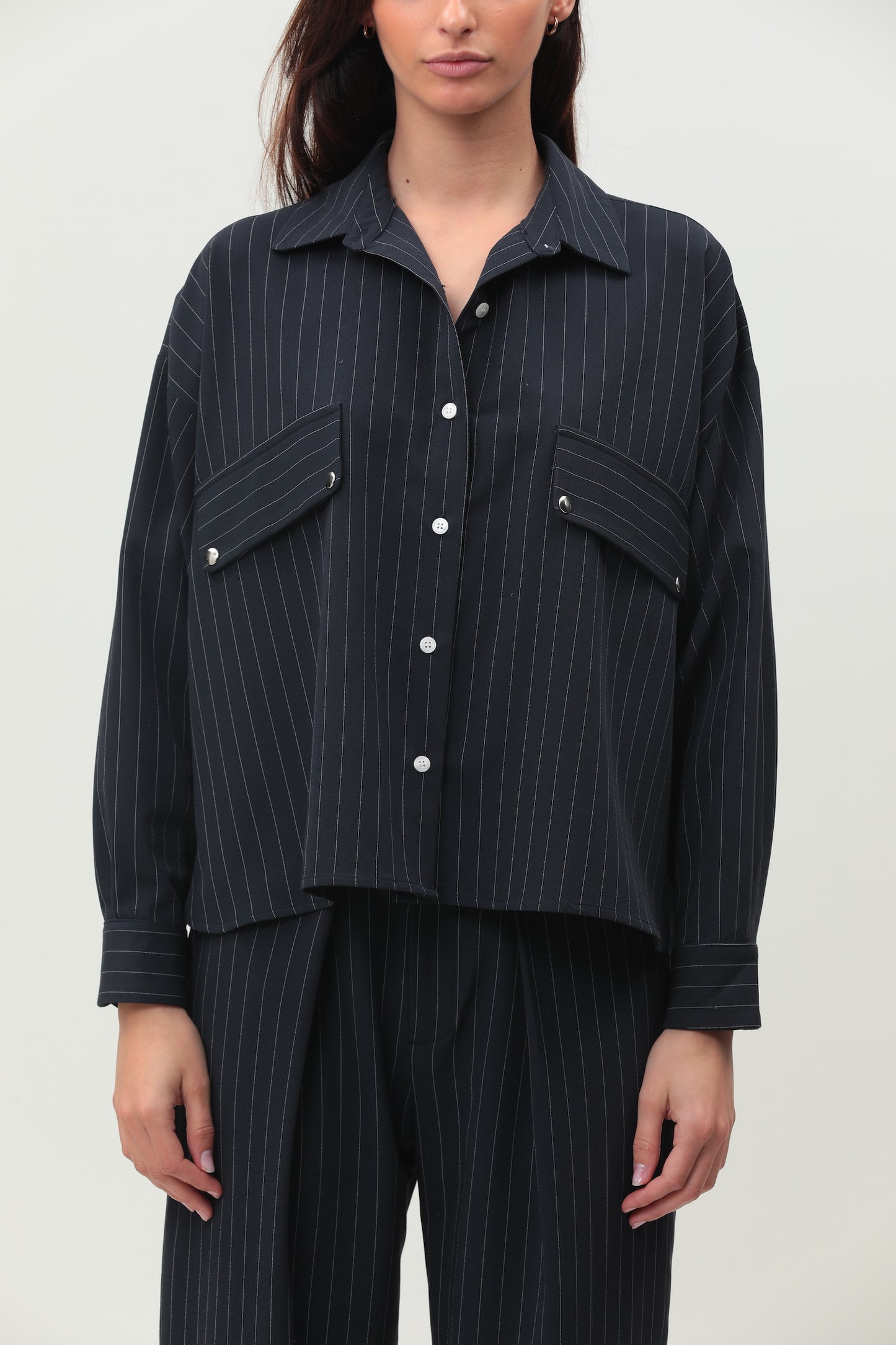 Chemise Angèle - Bleu Marine