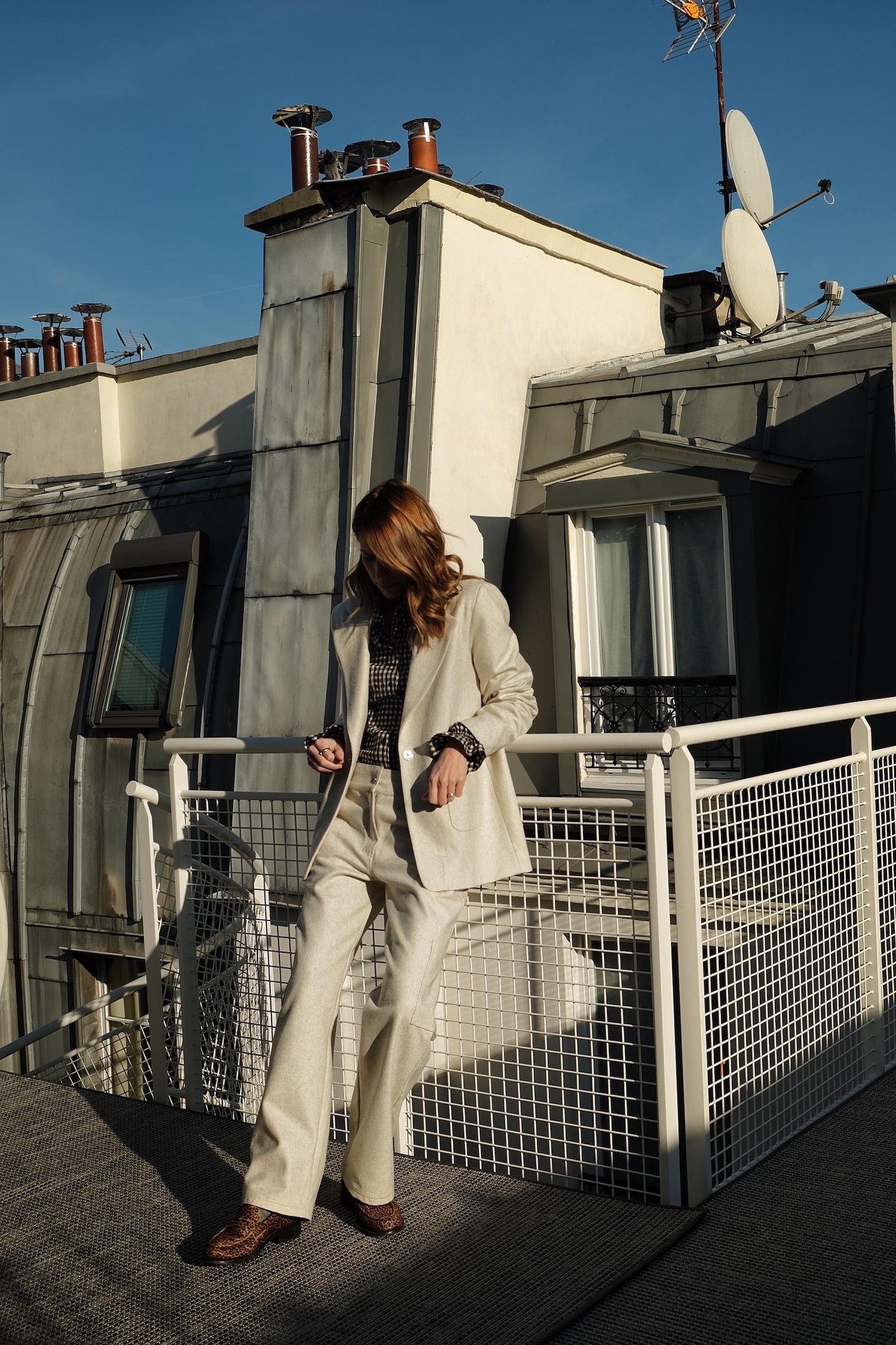 Blazer Moma - Écru