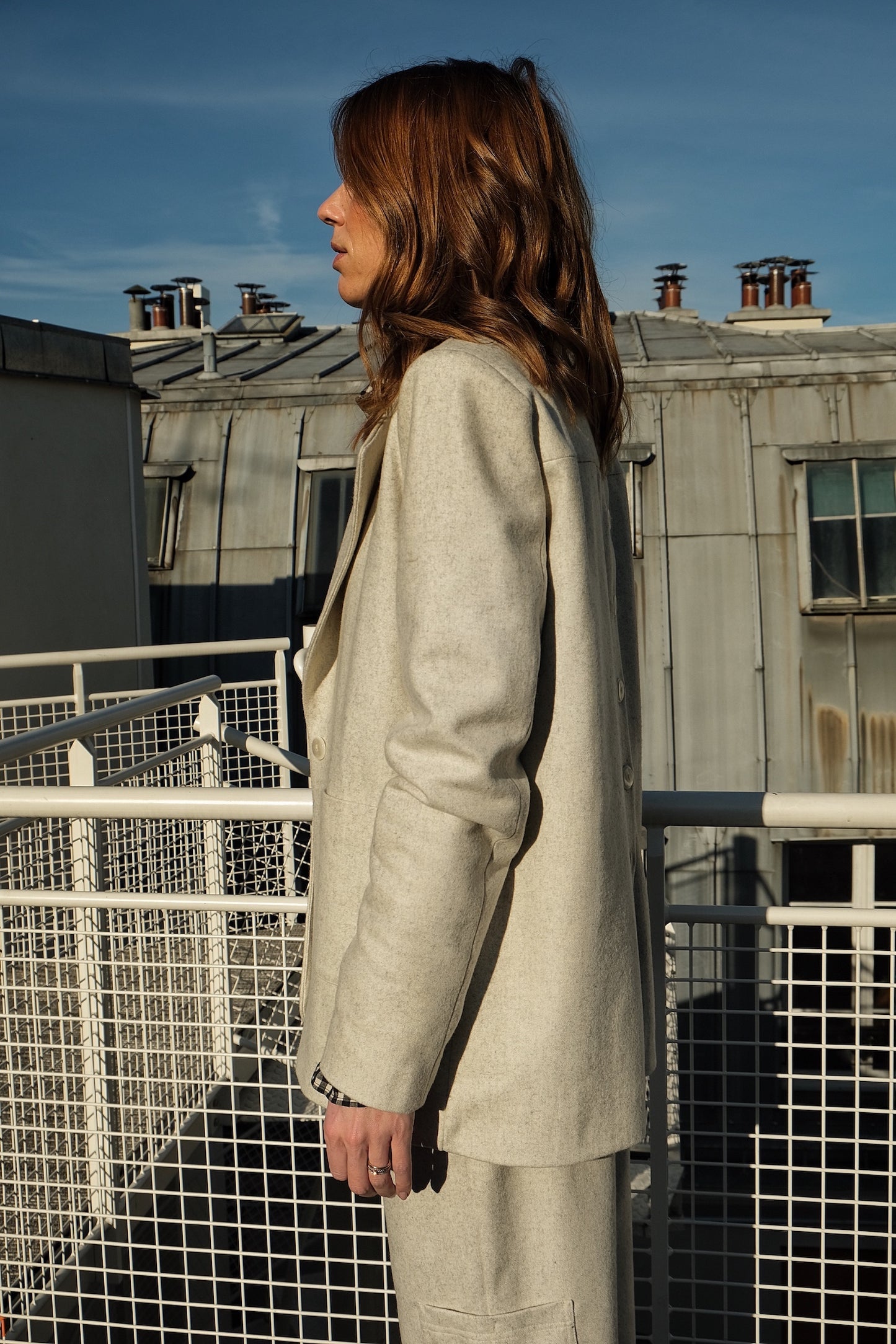 Blazer Moma - Écru