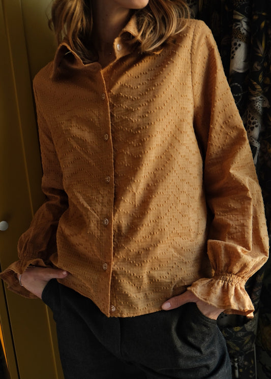 Suzette Shirt - Ochre