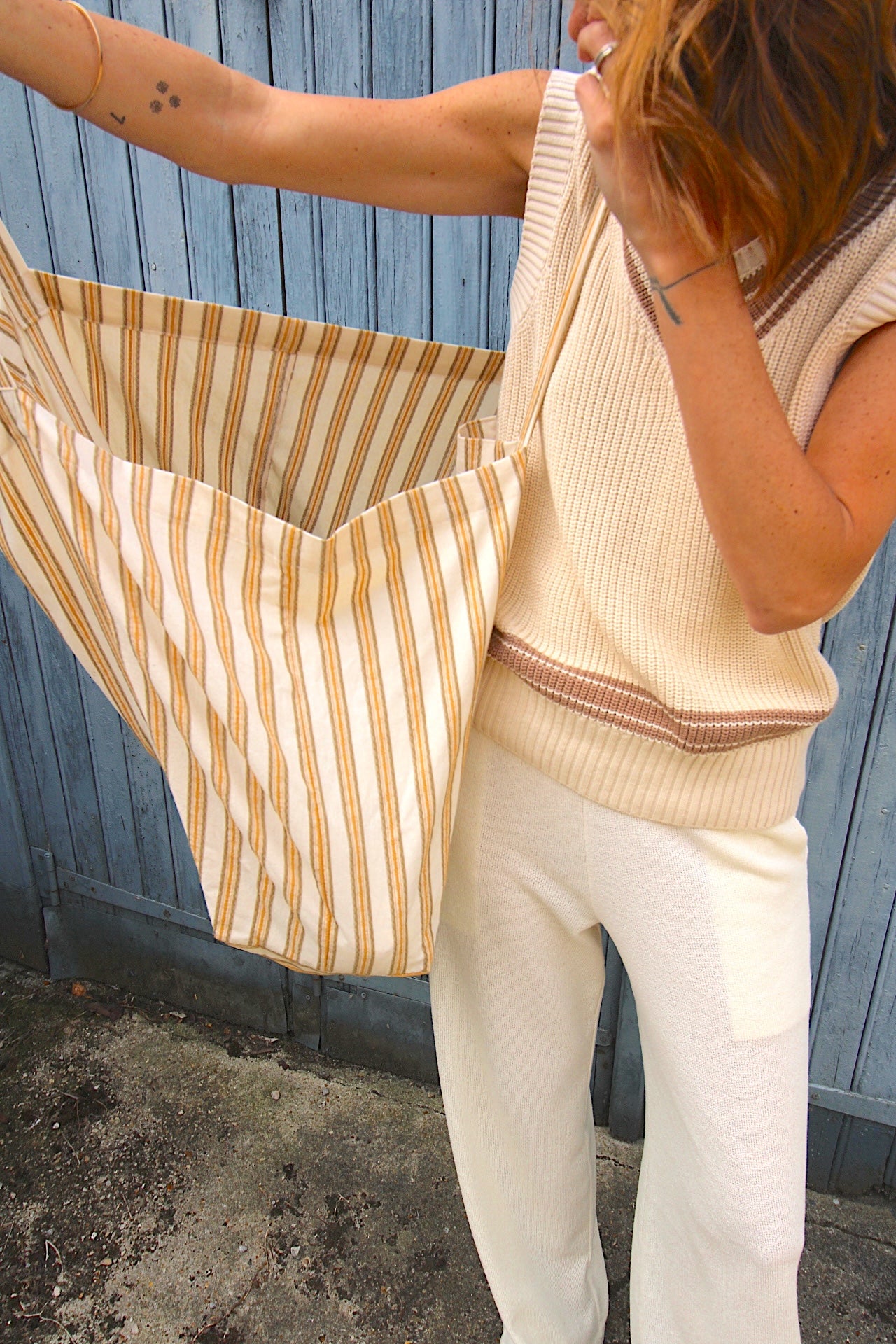 Le cabas Mara - Cabas Mara – Upcyclé
