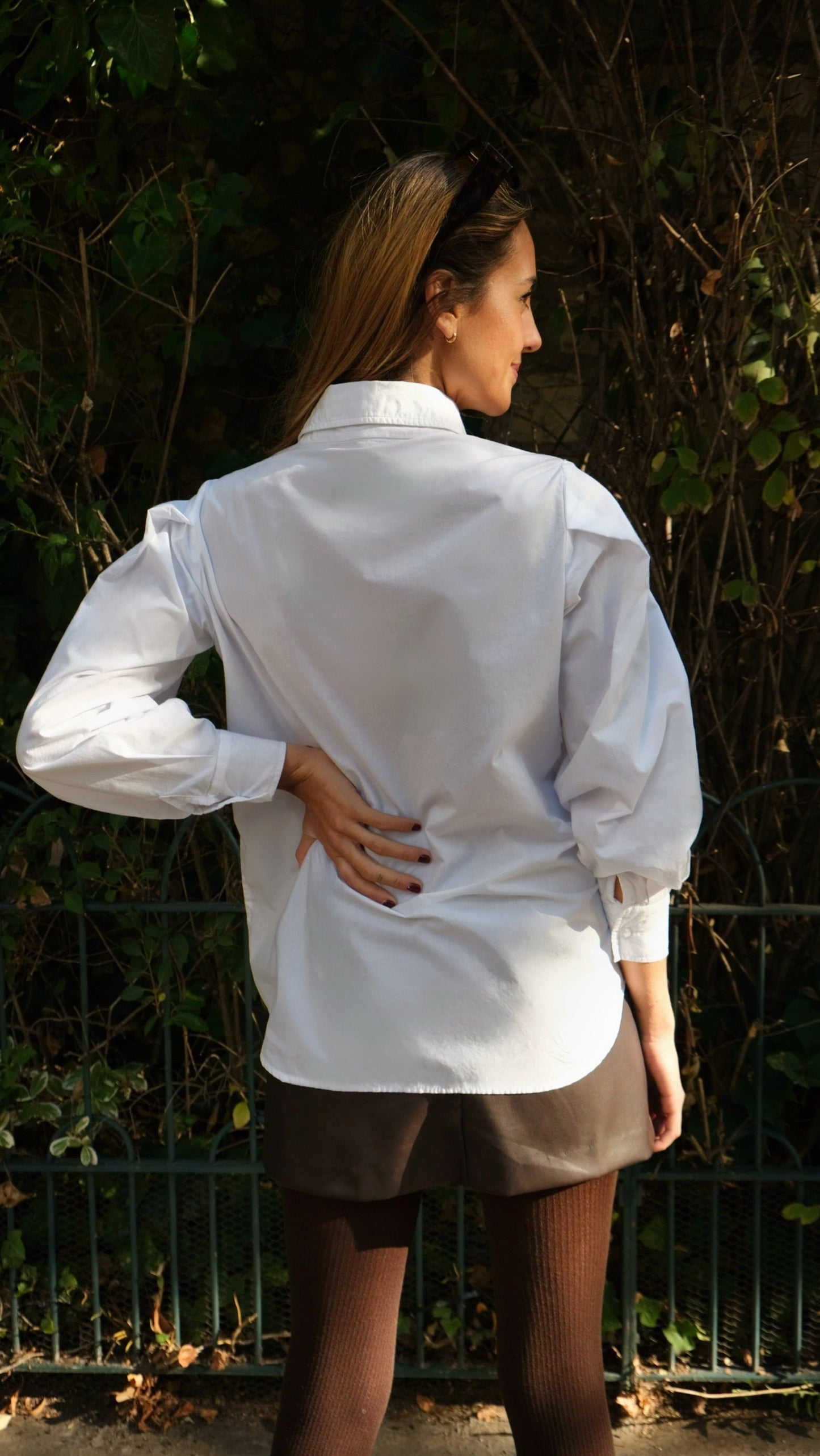 Chemise Paola - Popeline Écrue