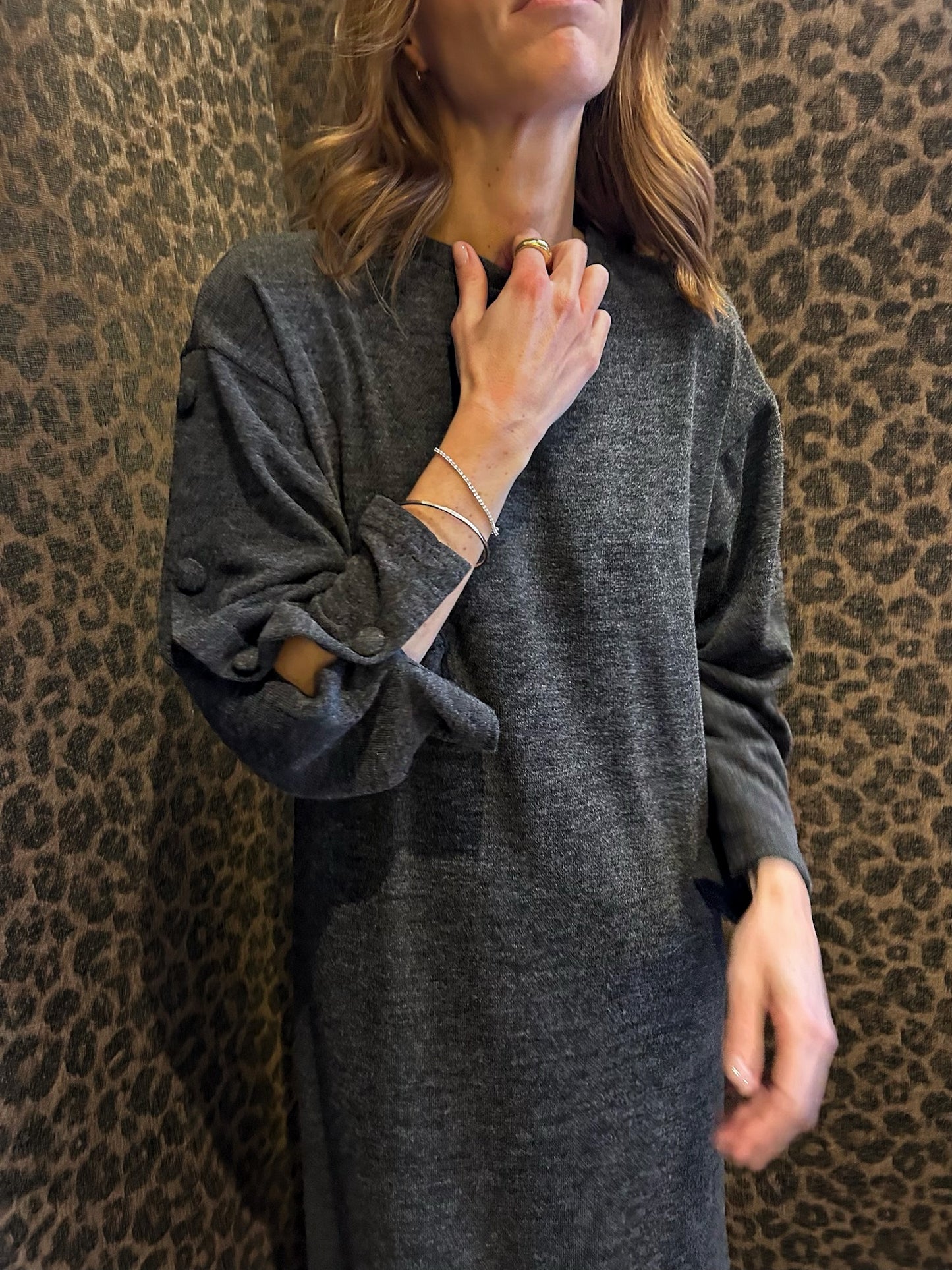 Robe Agnès - Gris