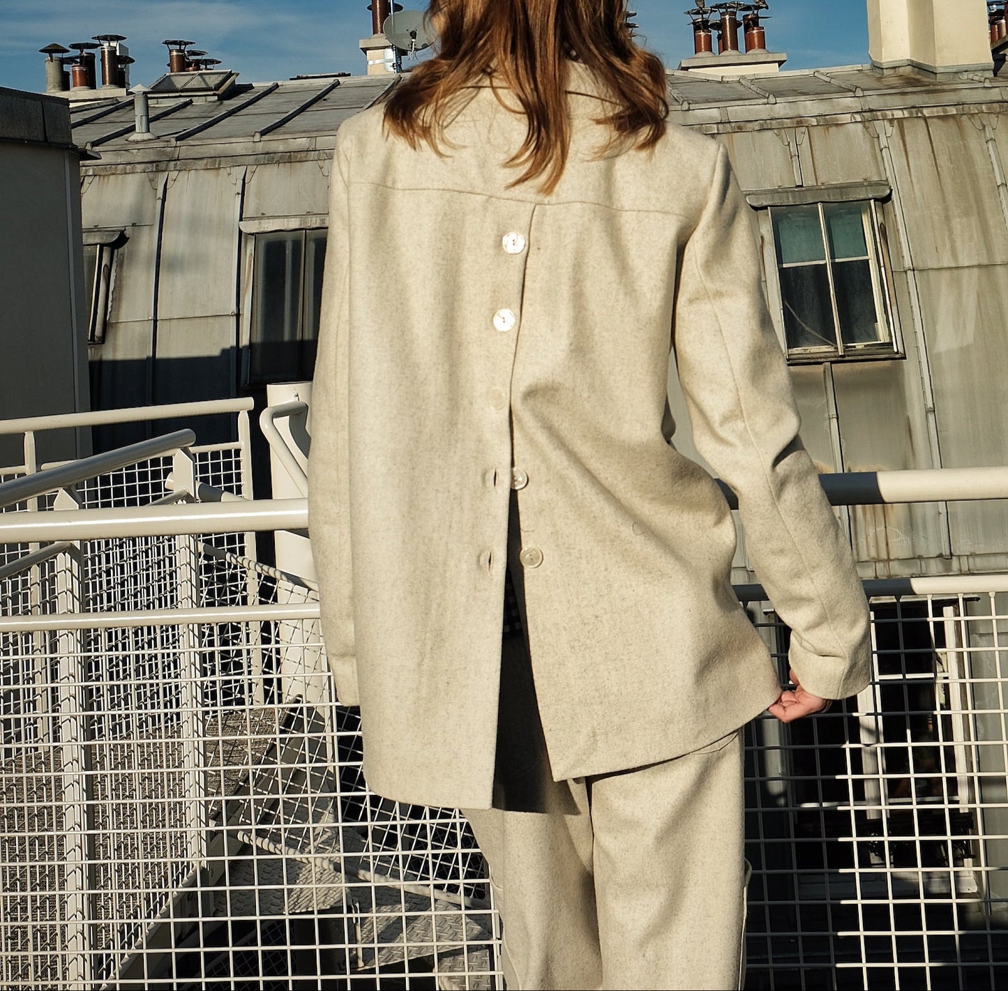 Blazer Moma - Écru