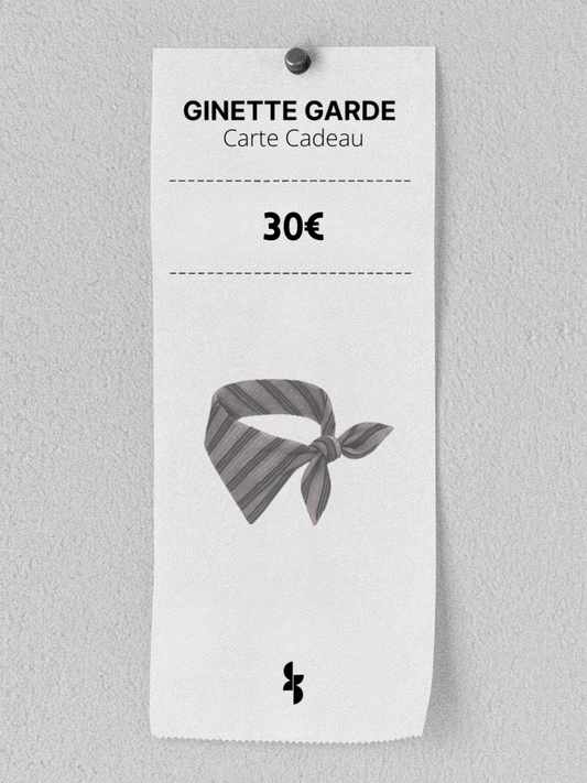 E-carte cadeau 30€