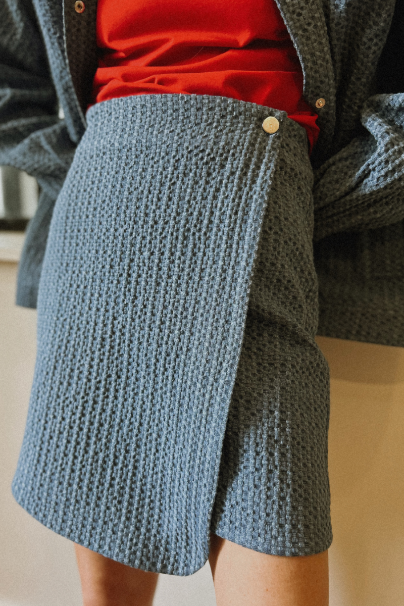 Falda poppie - Denim