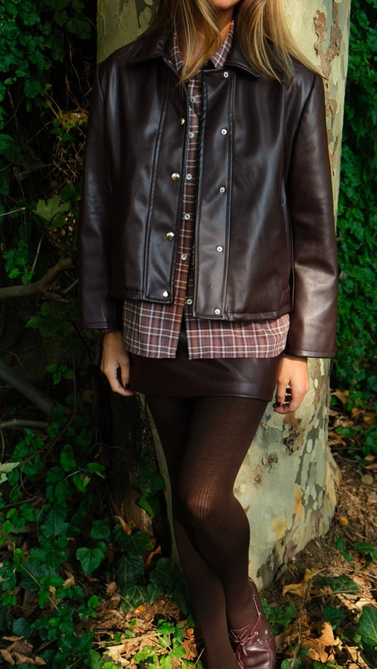 Blouson Gloria - Simili Cuir Recyclé