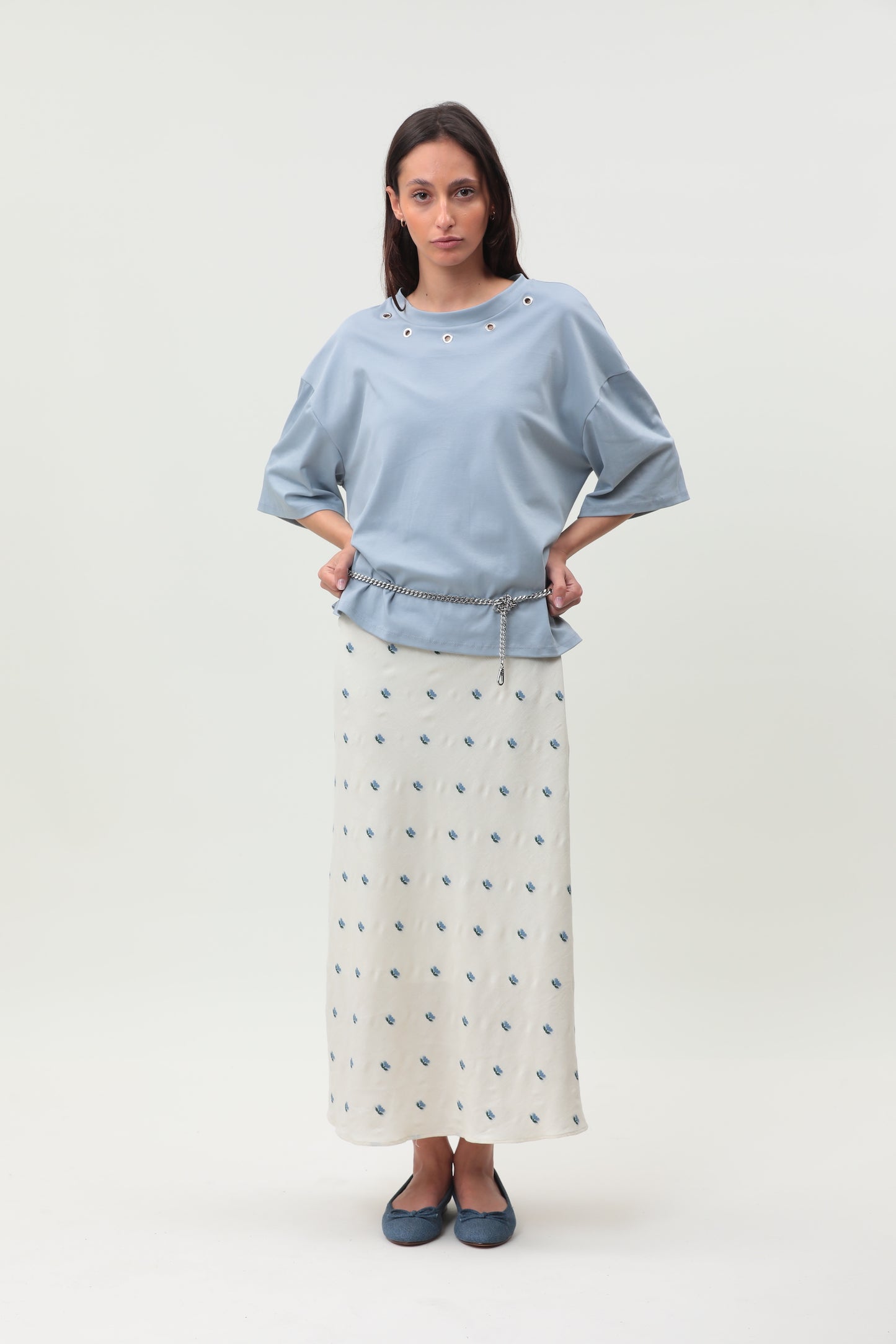 Camiseta Jimmy - Azul cielo