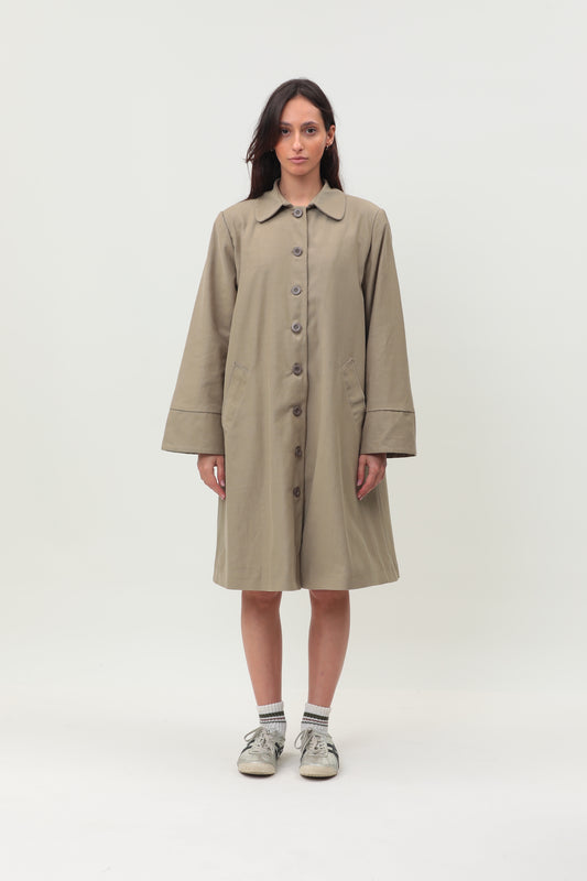 Gisele Trench Coat - Khaki