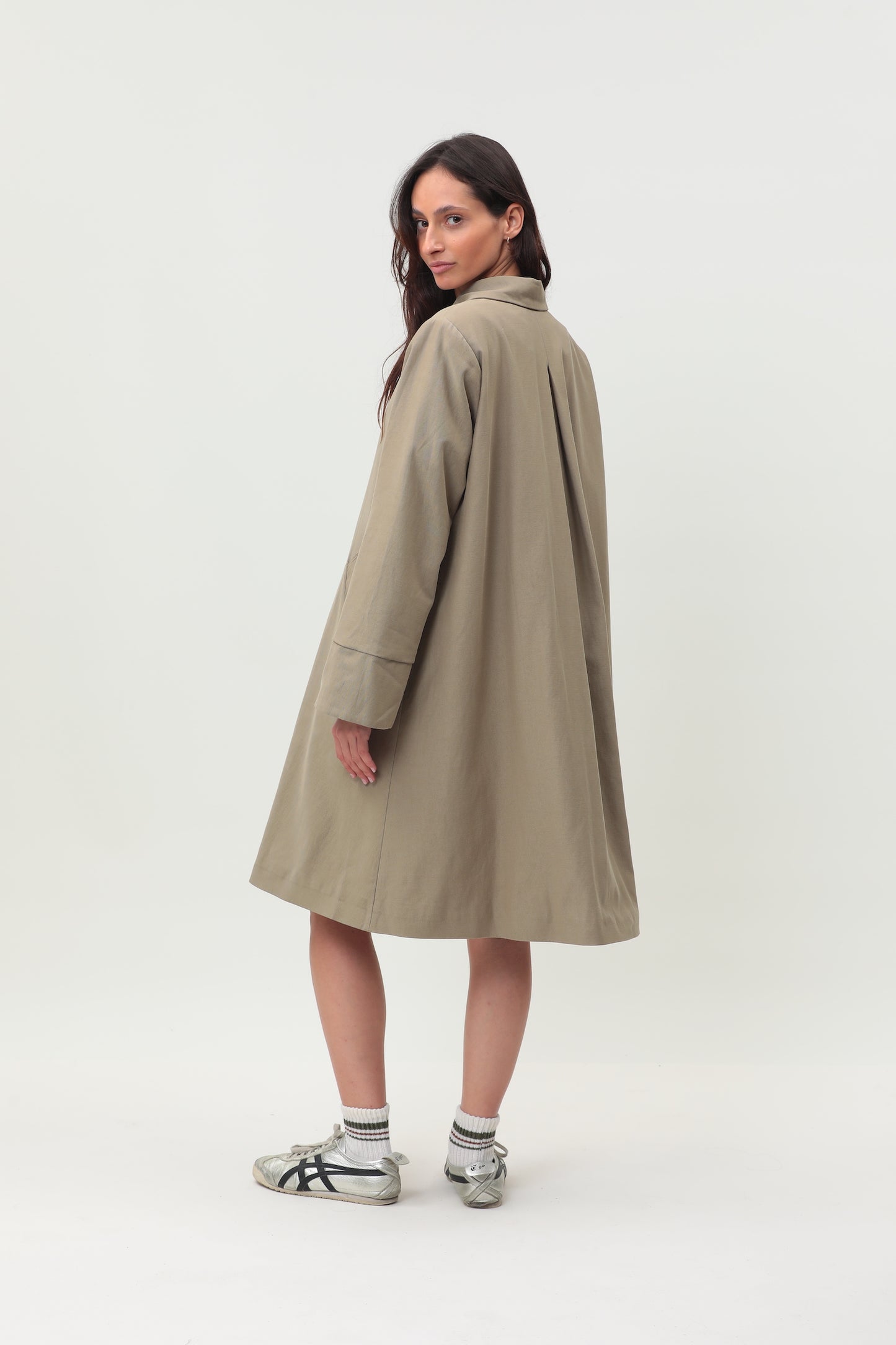 Gisele Trench Coat - Khaki