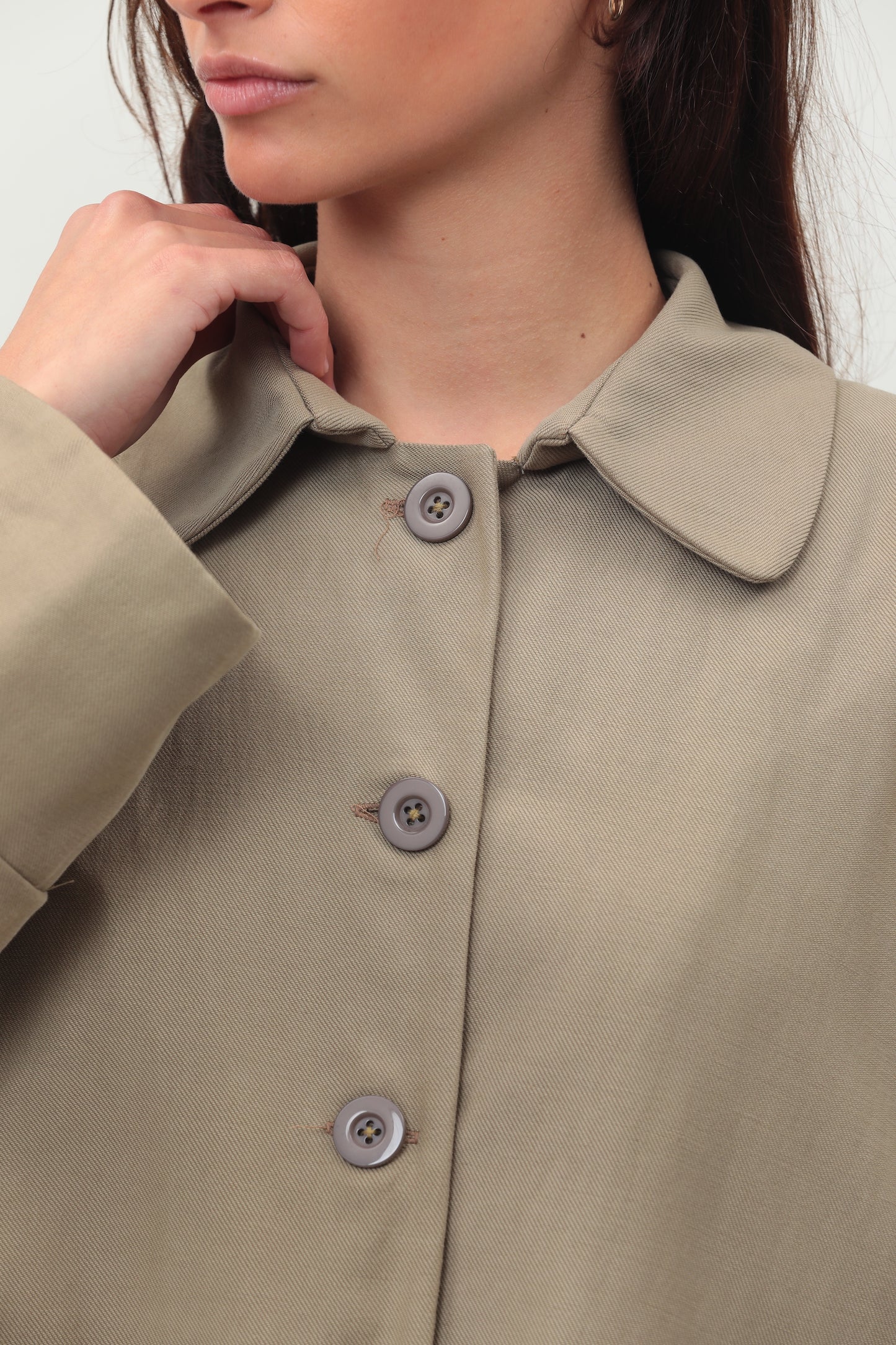Gisele Trench Coat - Khaki