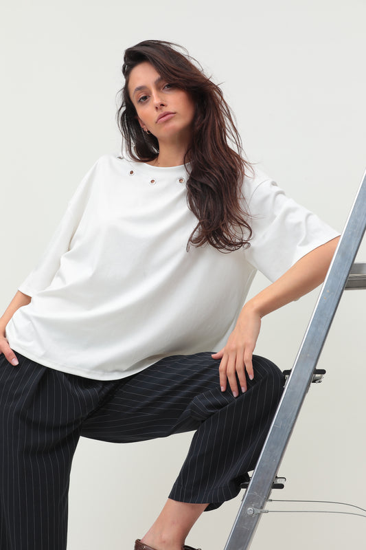 Jimmy T-Shirt - Ecru