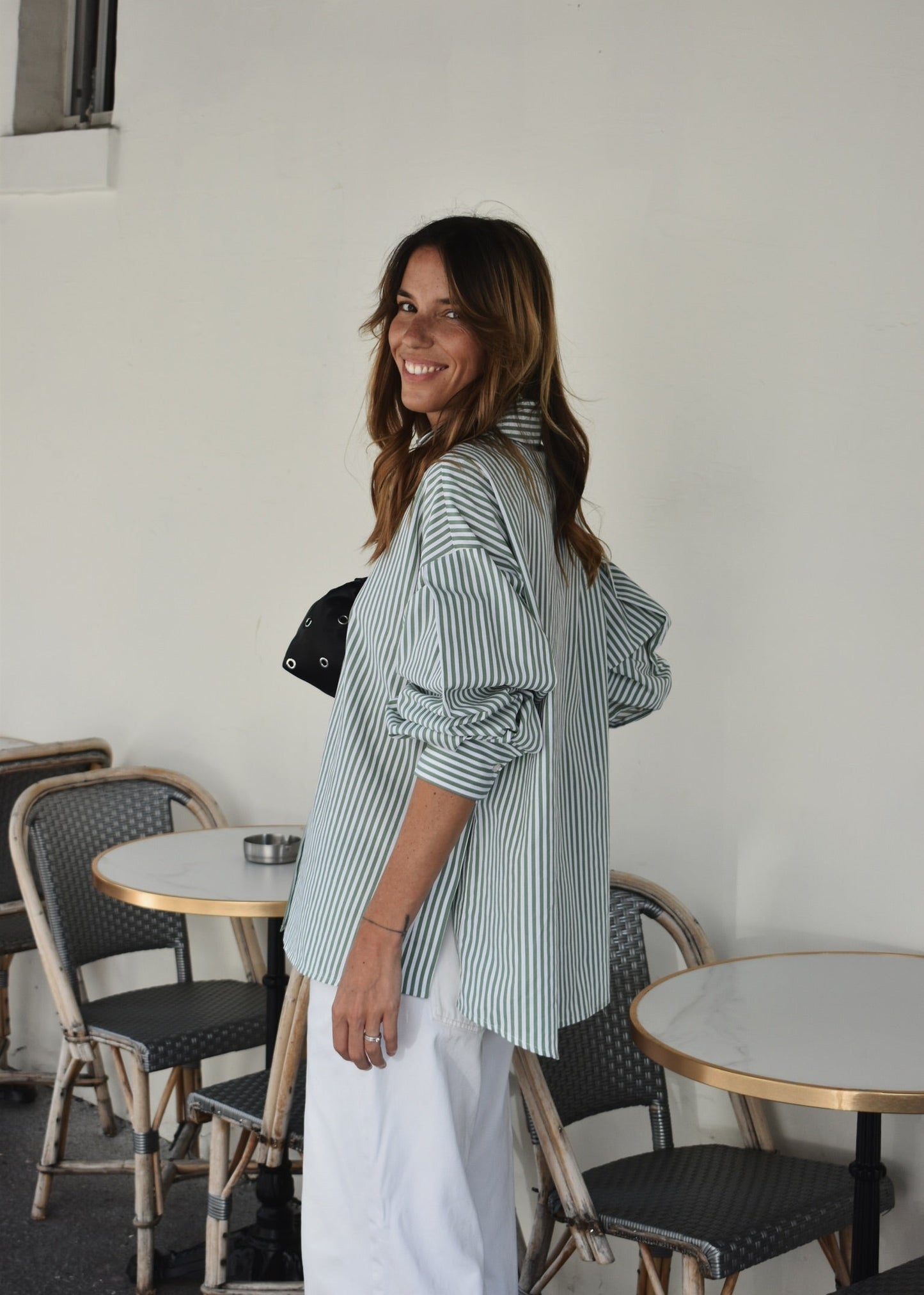 Chemise oversize Boy 100 % coton – Ginette Garde