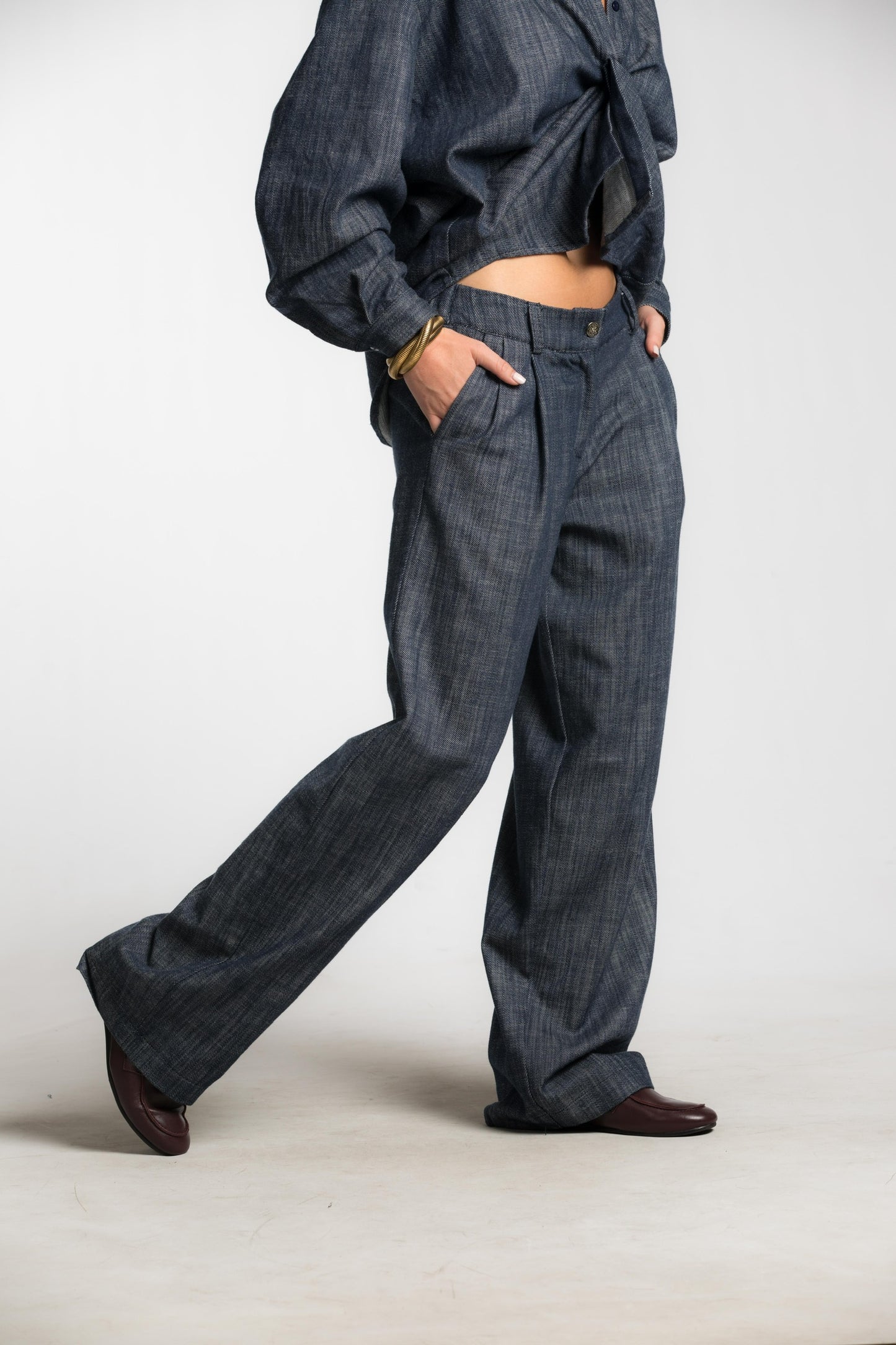 Pantalon Léon - denim