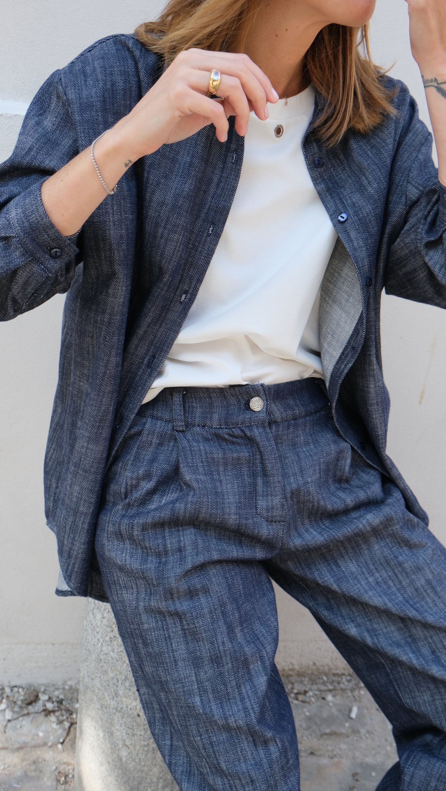 Pantalon Léon - denim