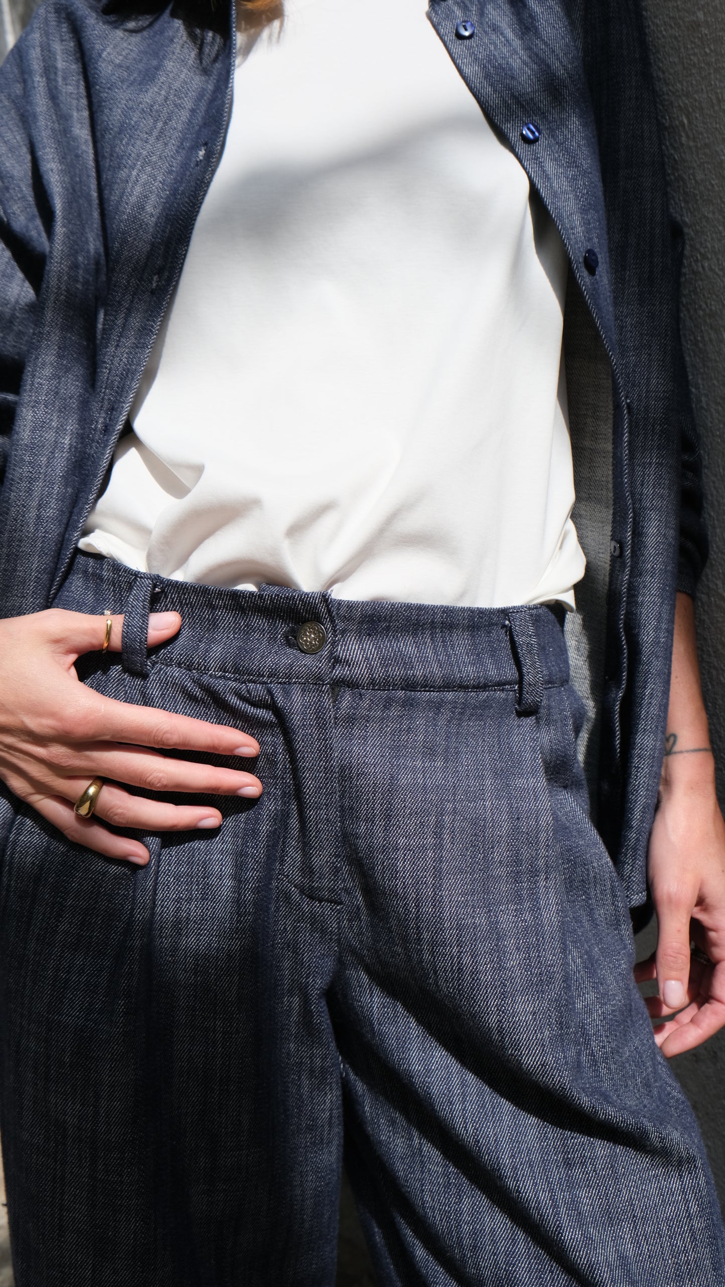Pantalon Léon - denim