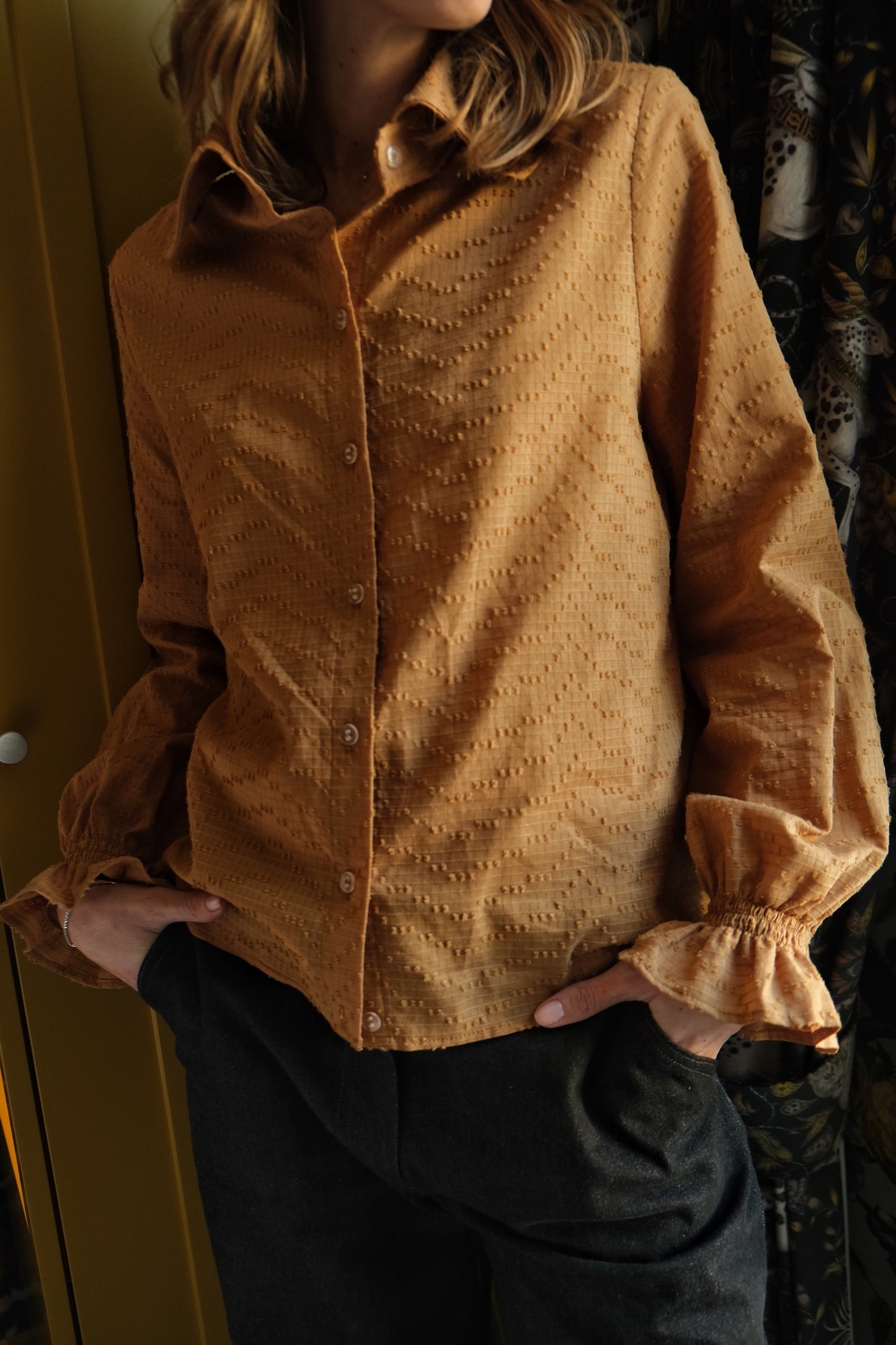 Chemise Suzette - Ocre