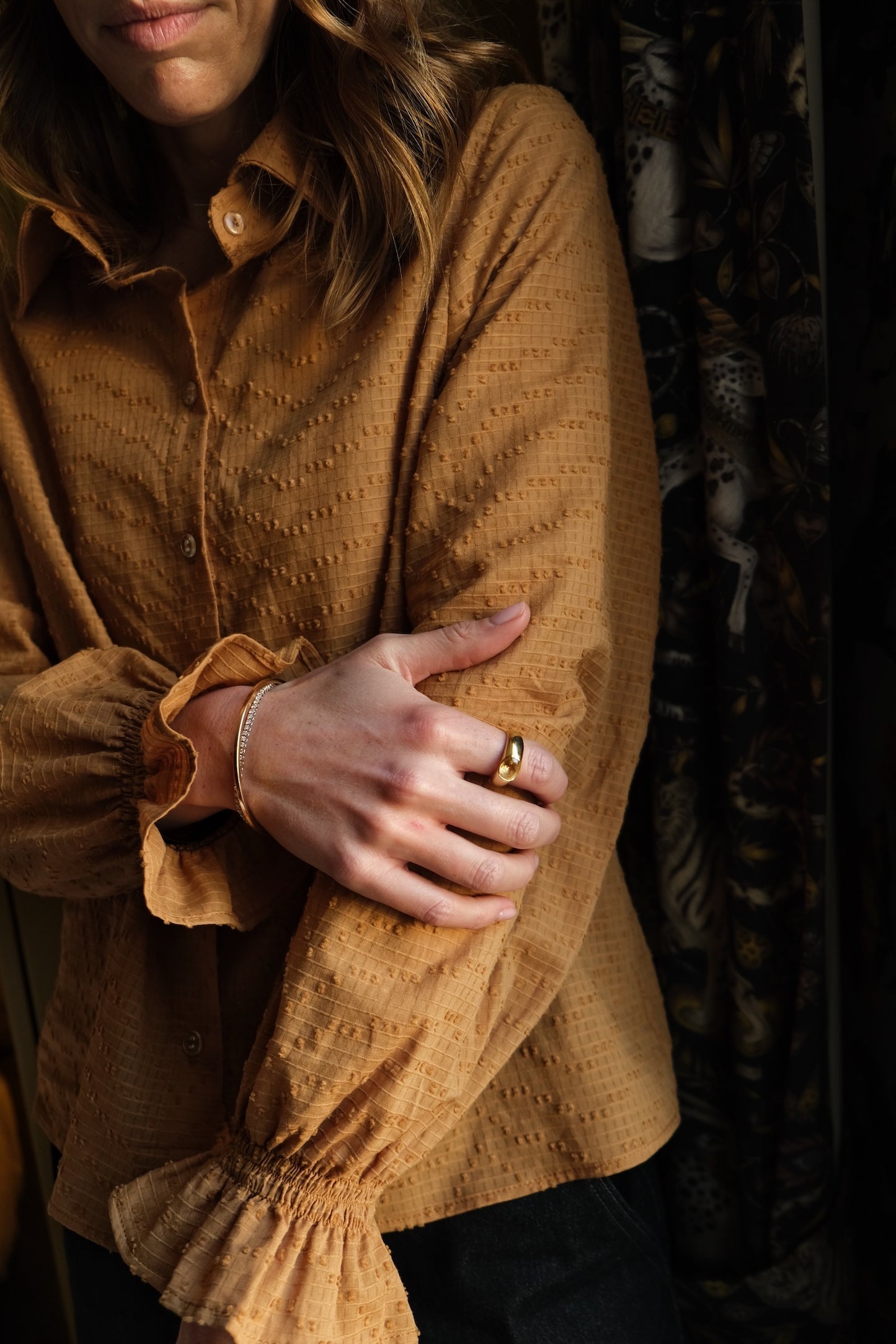 Chemise Suzette - Ocre