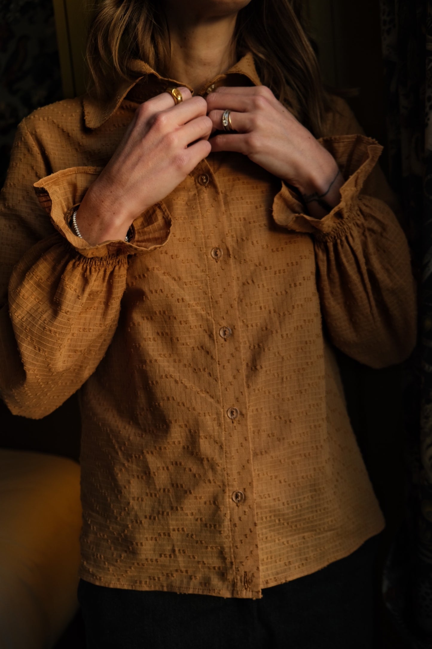 Chemise Suzette - Ocre