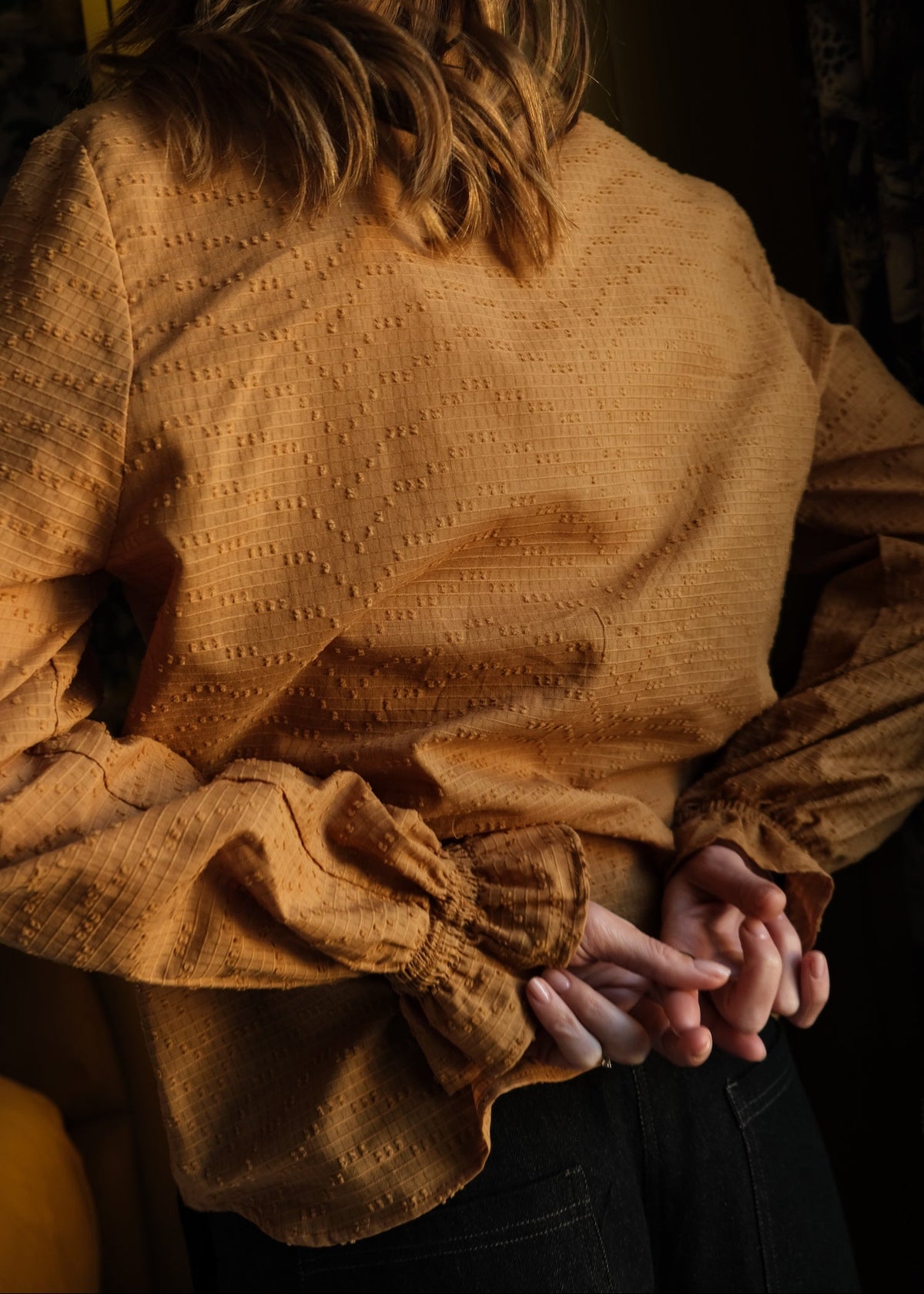 Suzette Shirt - Ochre