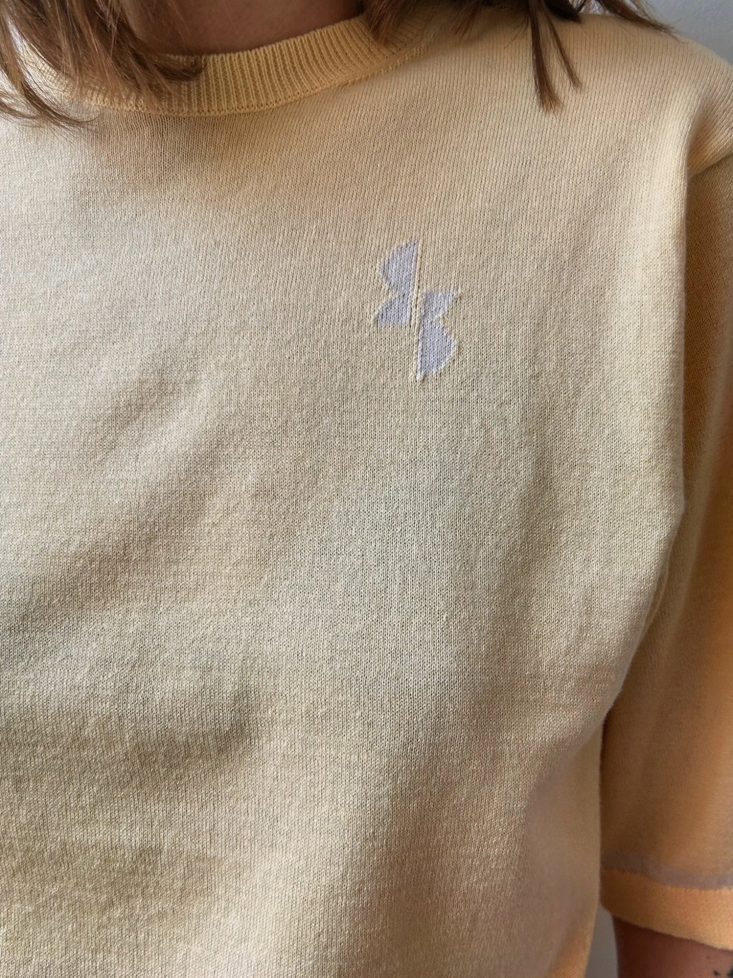 Pull Achille - Jaune &  Écru