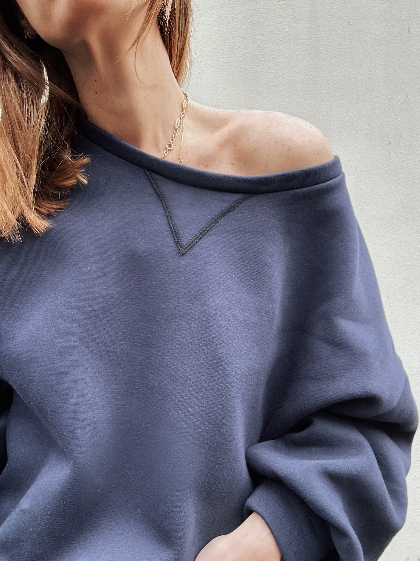 Sweat Oslo - Bleu Marine