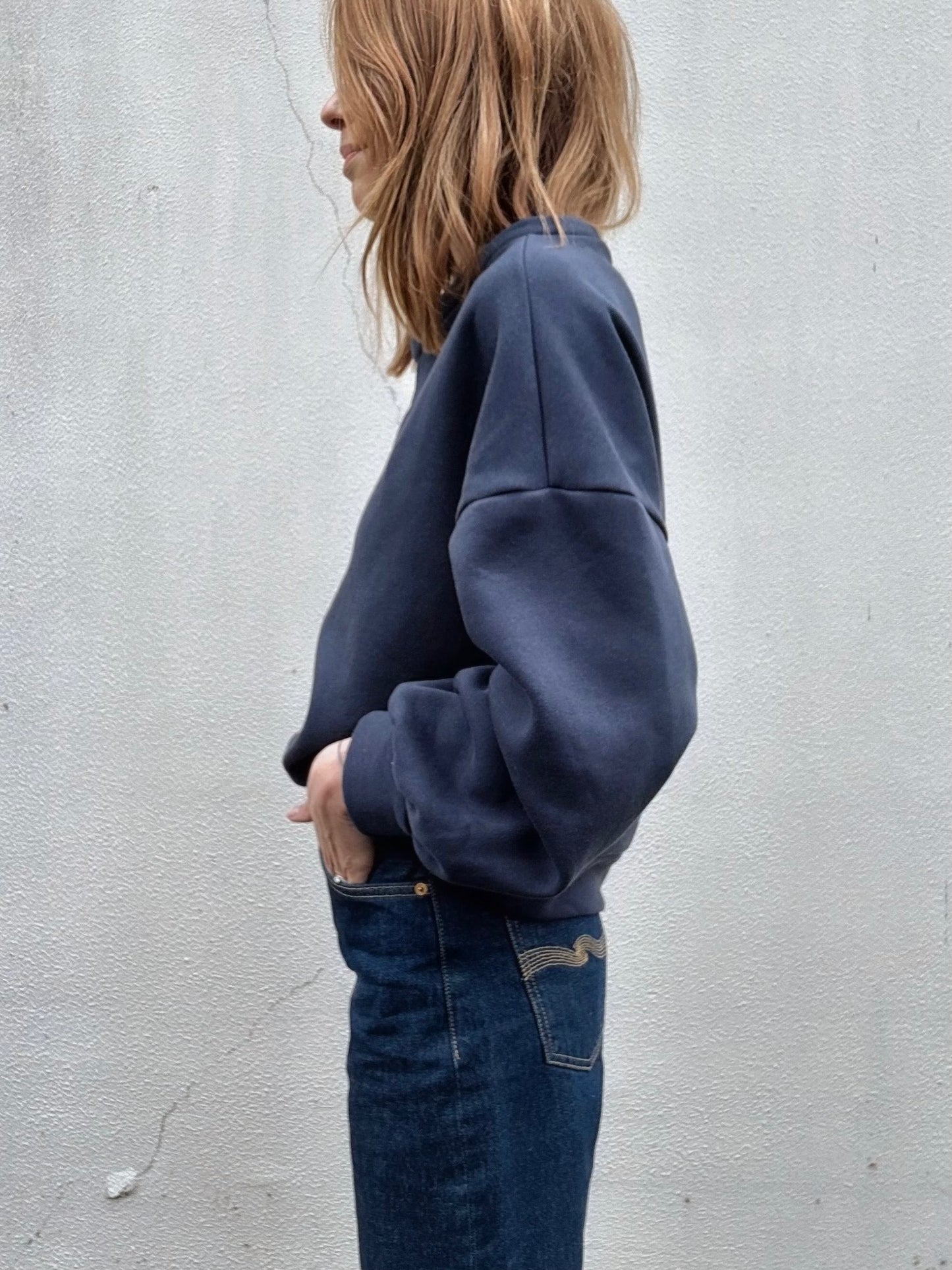 Sweat Oslo - Bleu Marine
