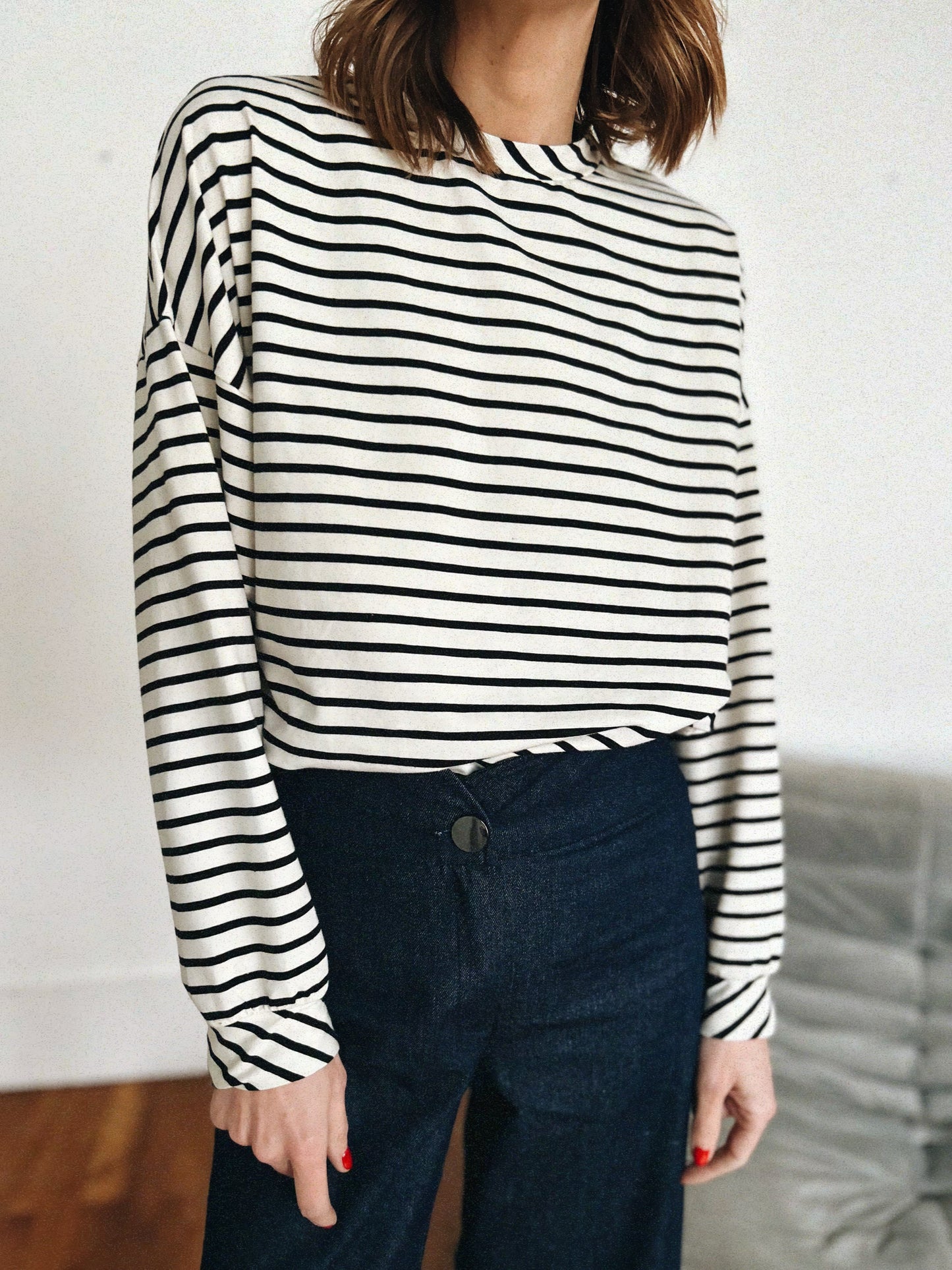 The Ginette striped sweater