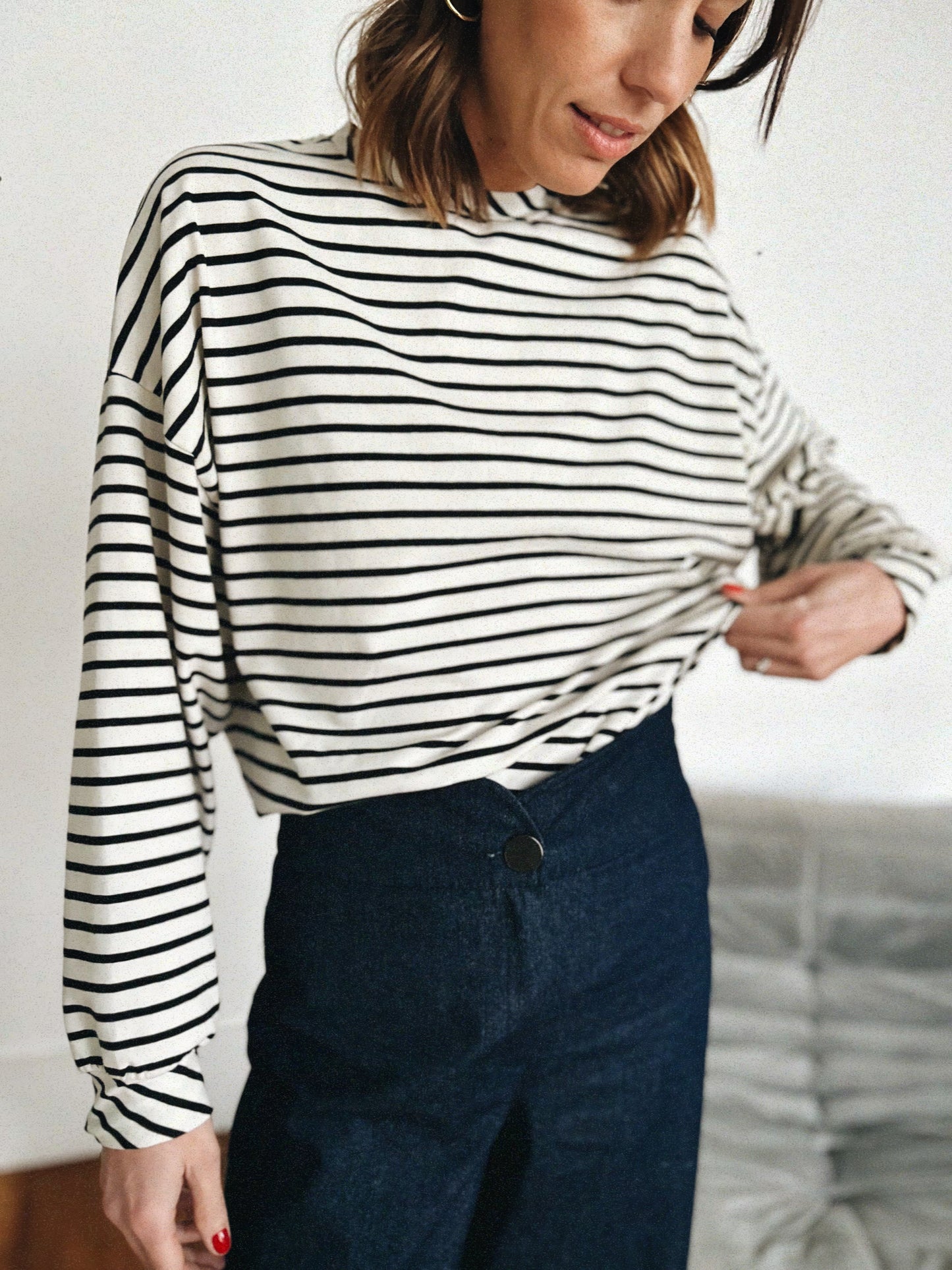 The Ginette striped sweater