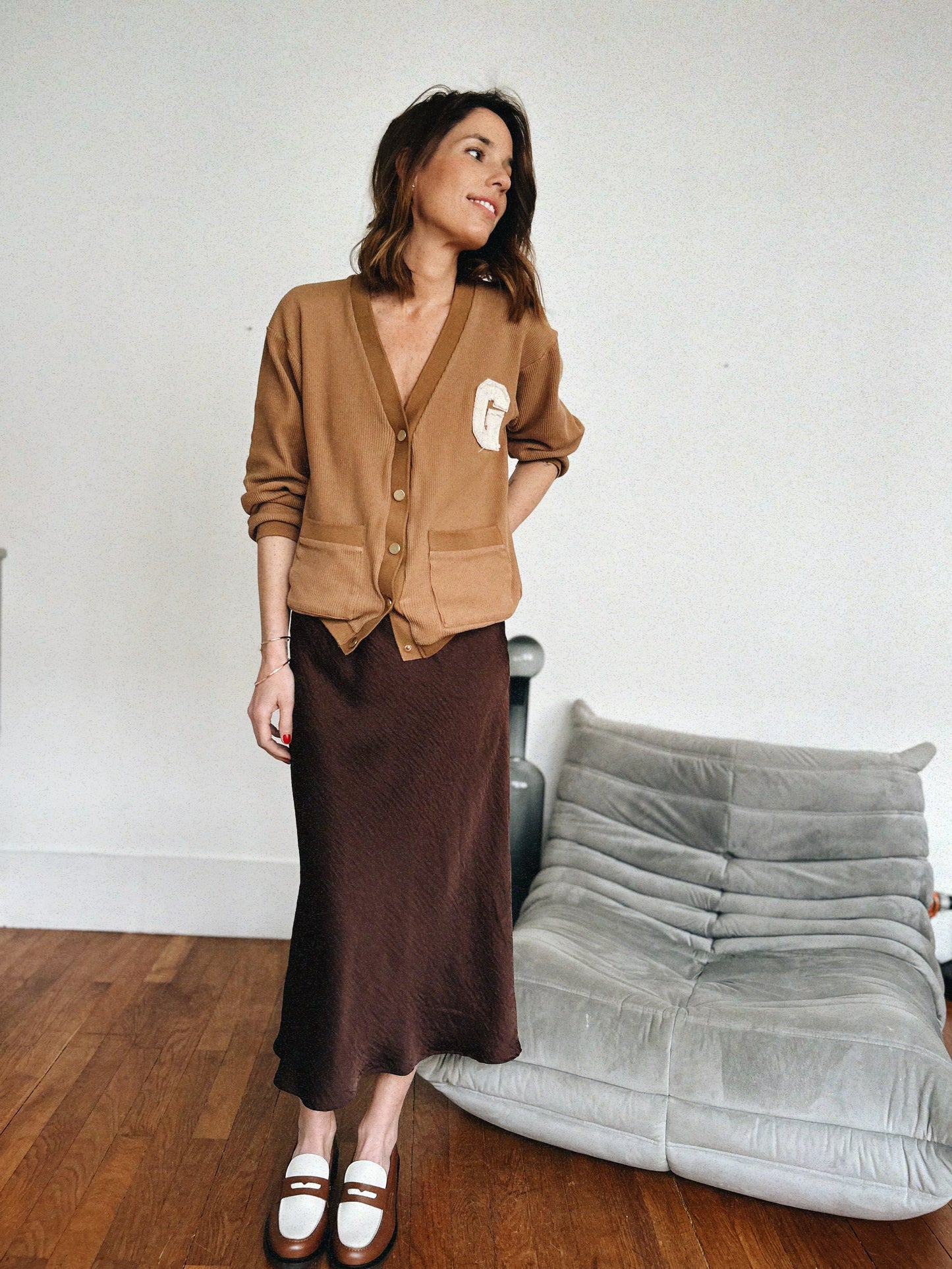 La jupe Royale - brown