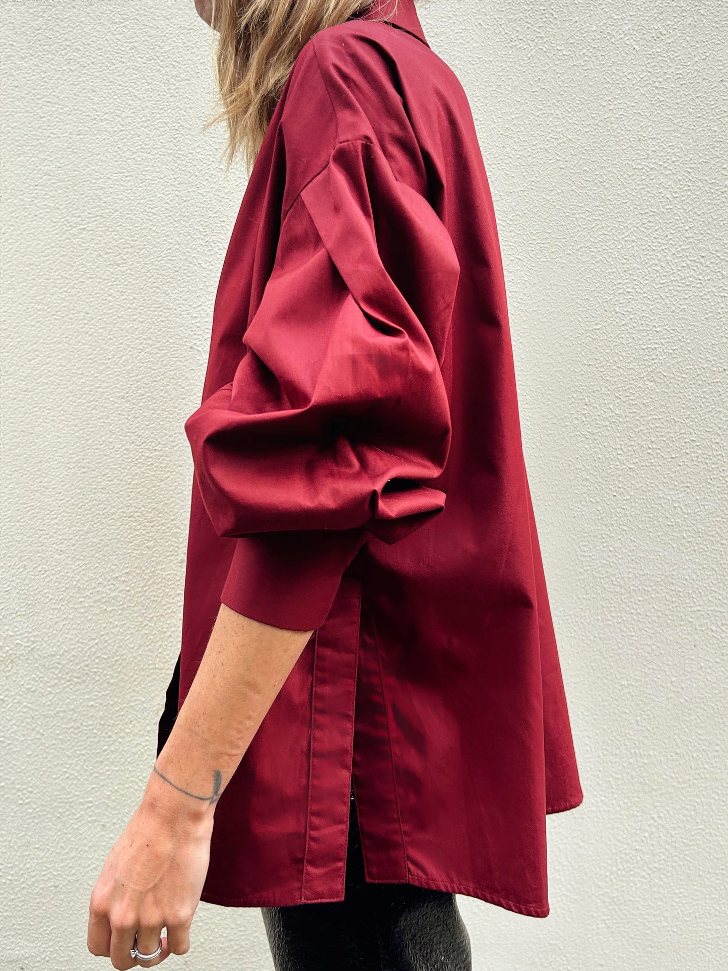 Chemise Boy - Bordeaux