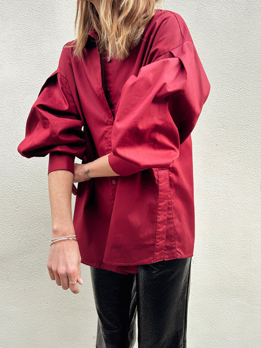 Boy Shirt - Bordeaux