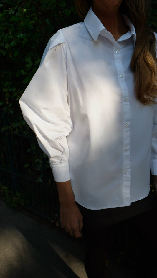 Chemise Paola - Popeline Écrue