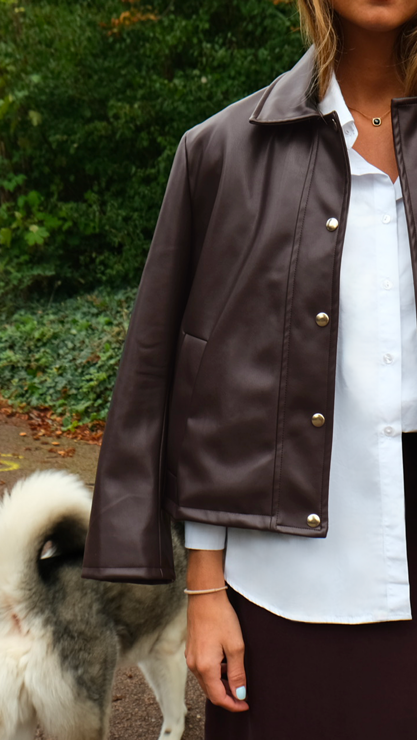 Blouson Gloria - Simili Cuir Recyclé