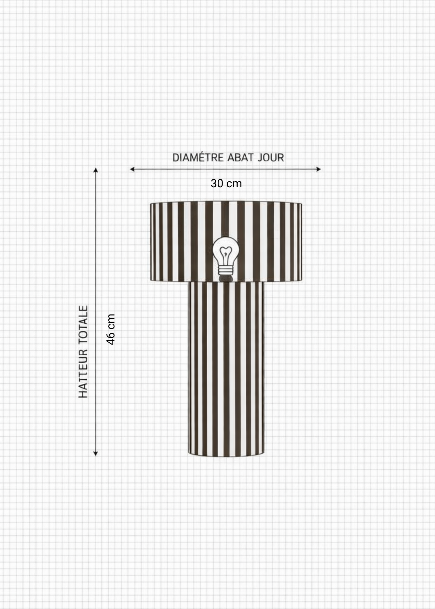 La lampe M Ginette Garde x My Léone