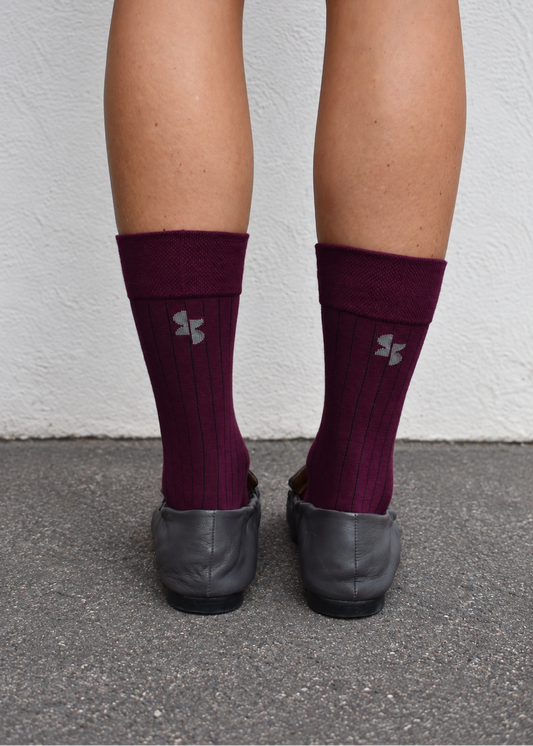 Chaussettes - Bordeaux