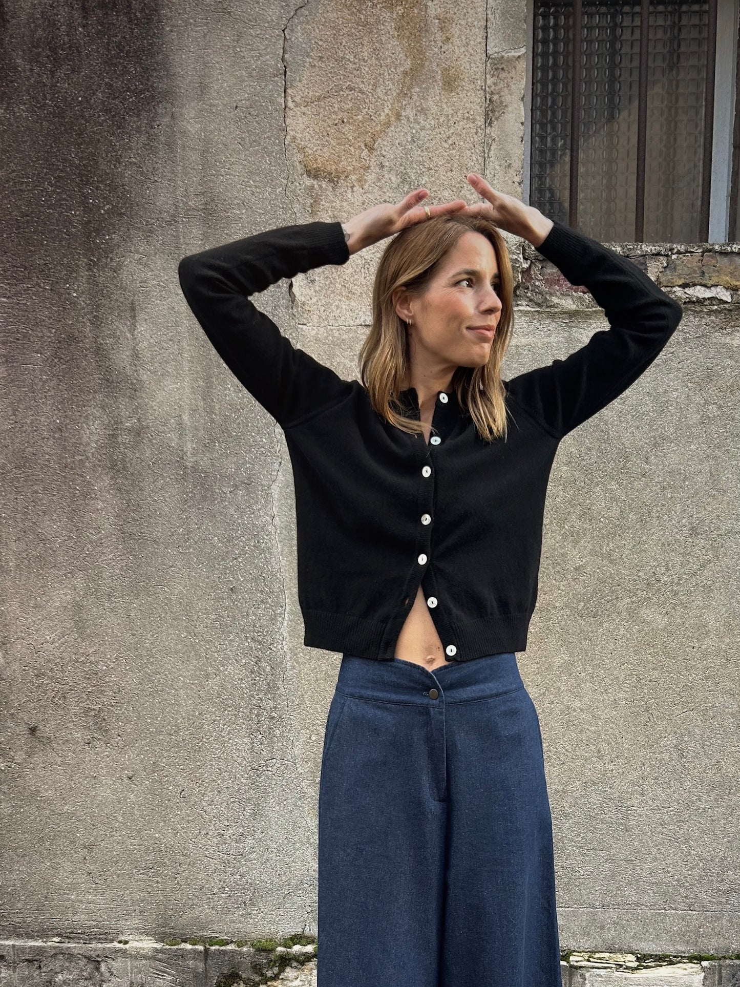 ELISE VEST - BLACK
