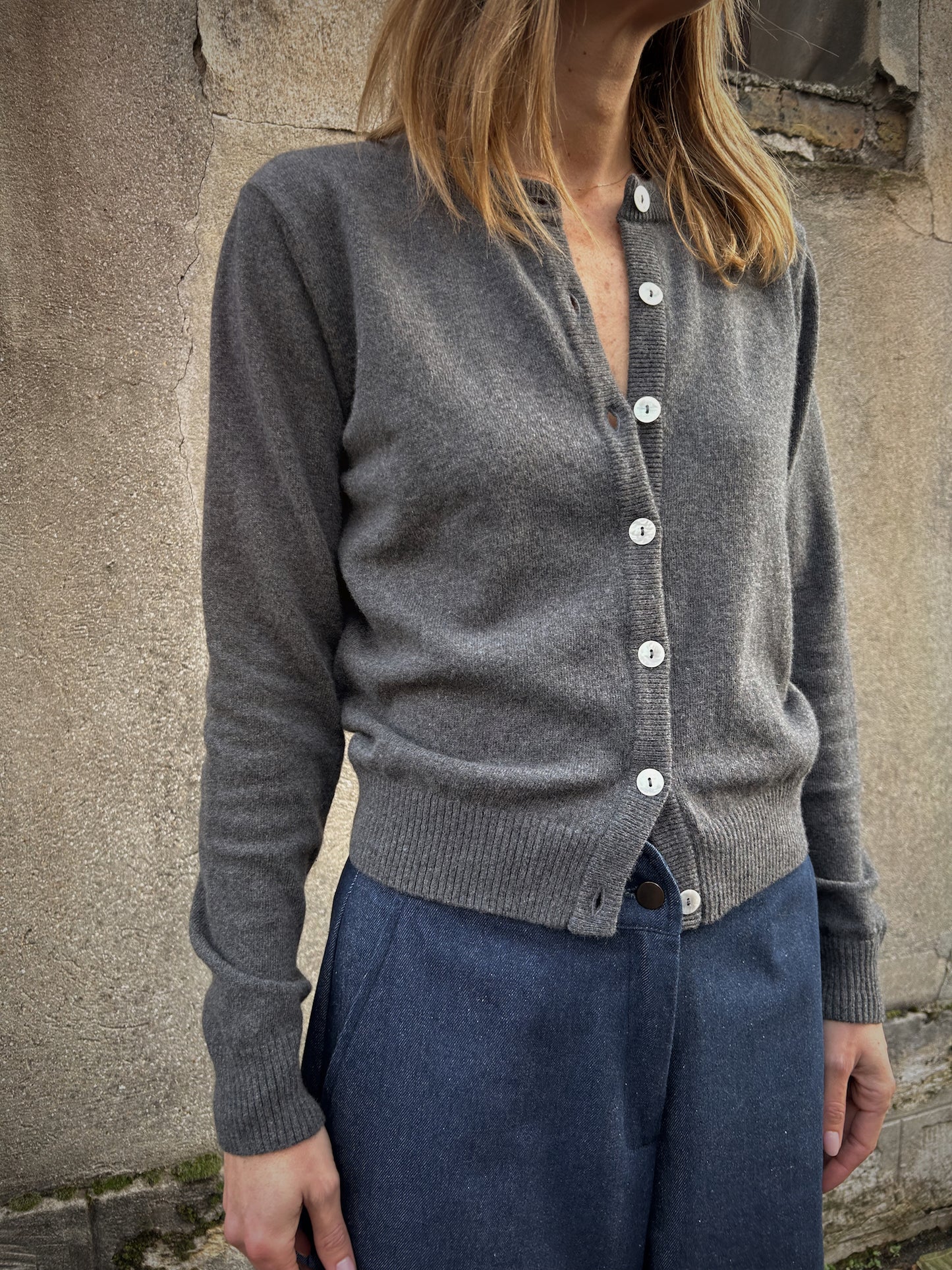 ELISE VEST - GREY