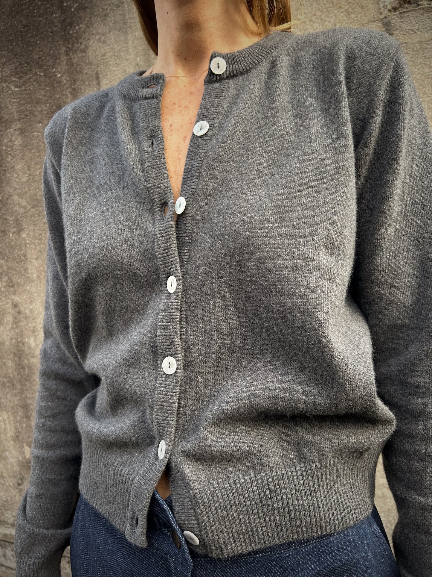 ELISE VEST - GREY