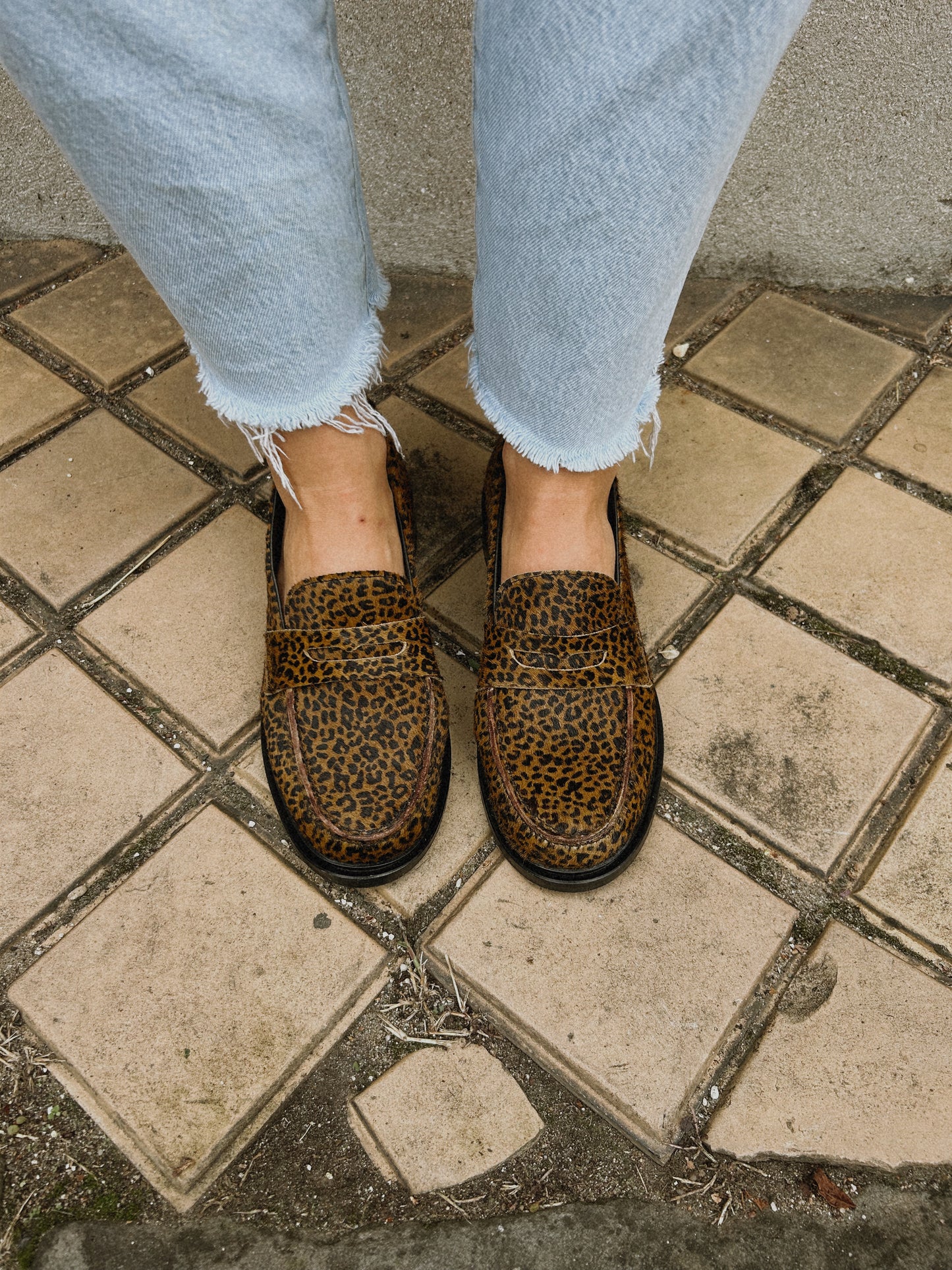 Les Mocassins Ginette Garde - Leopard