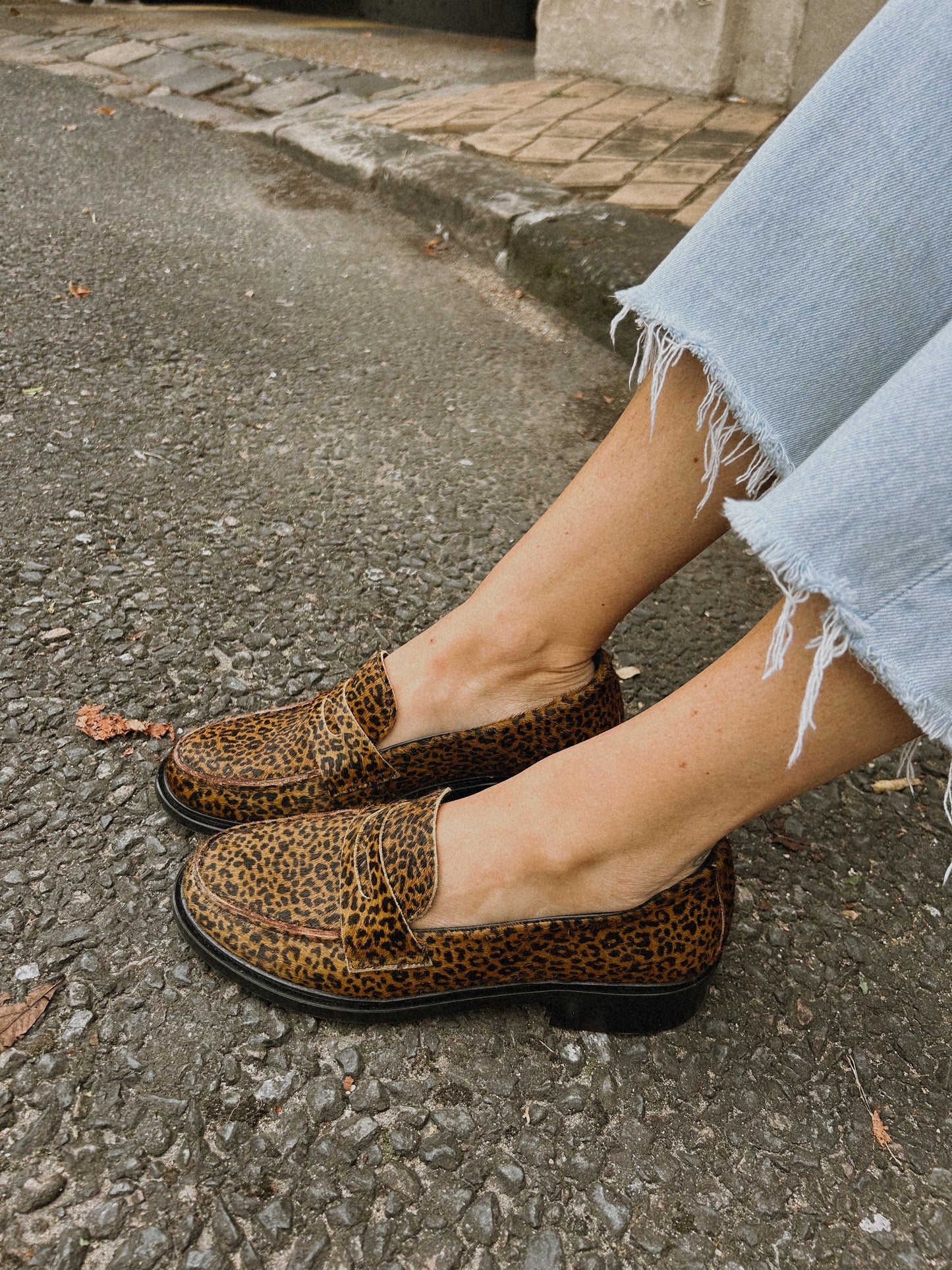 Les Mocassins Ginette Garde - Leopard
