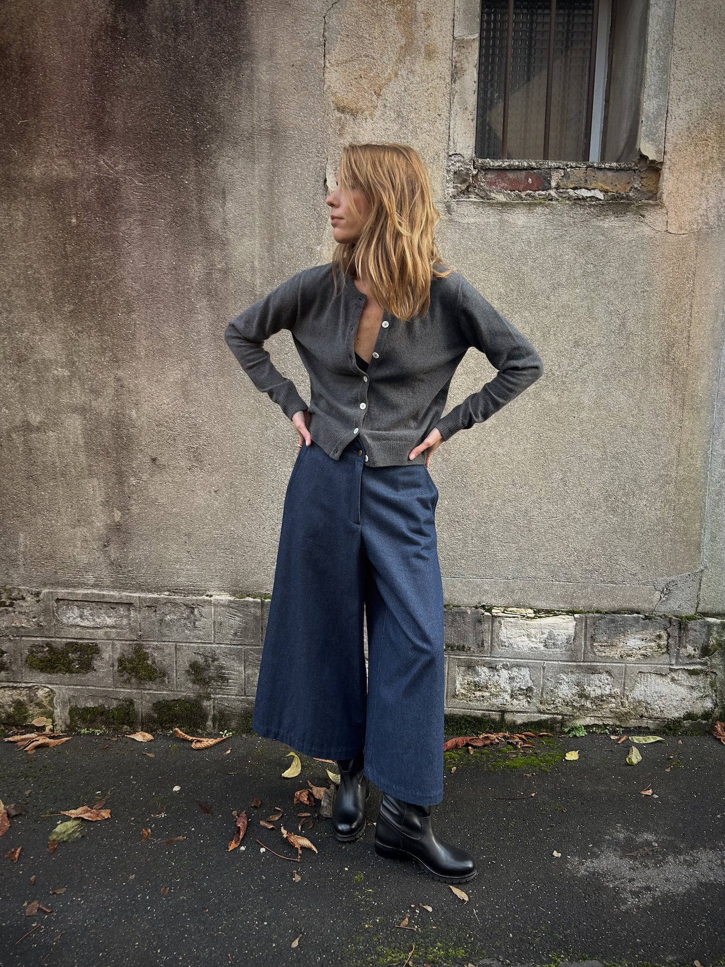 ELISE VEST - GREY
