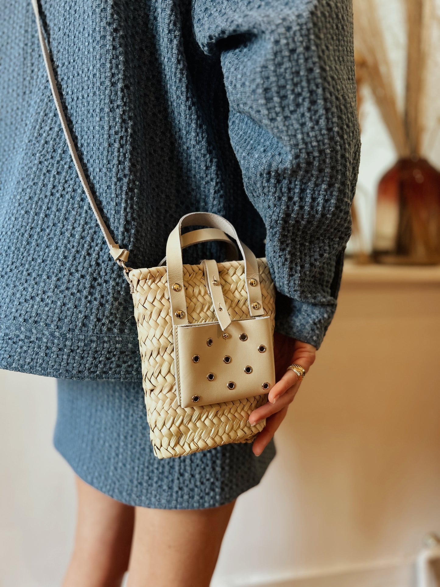 Cesta Nano Ginette - Crema