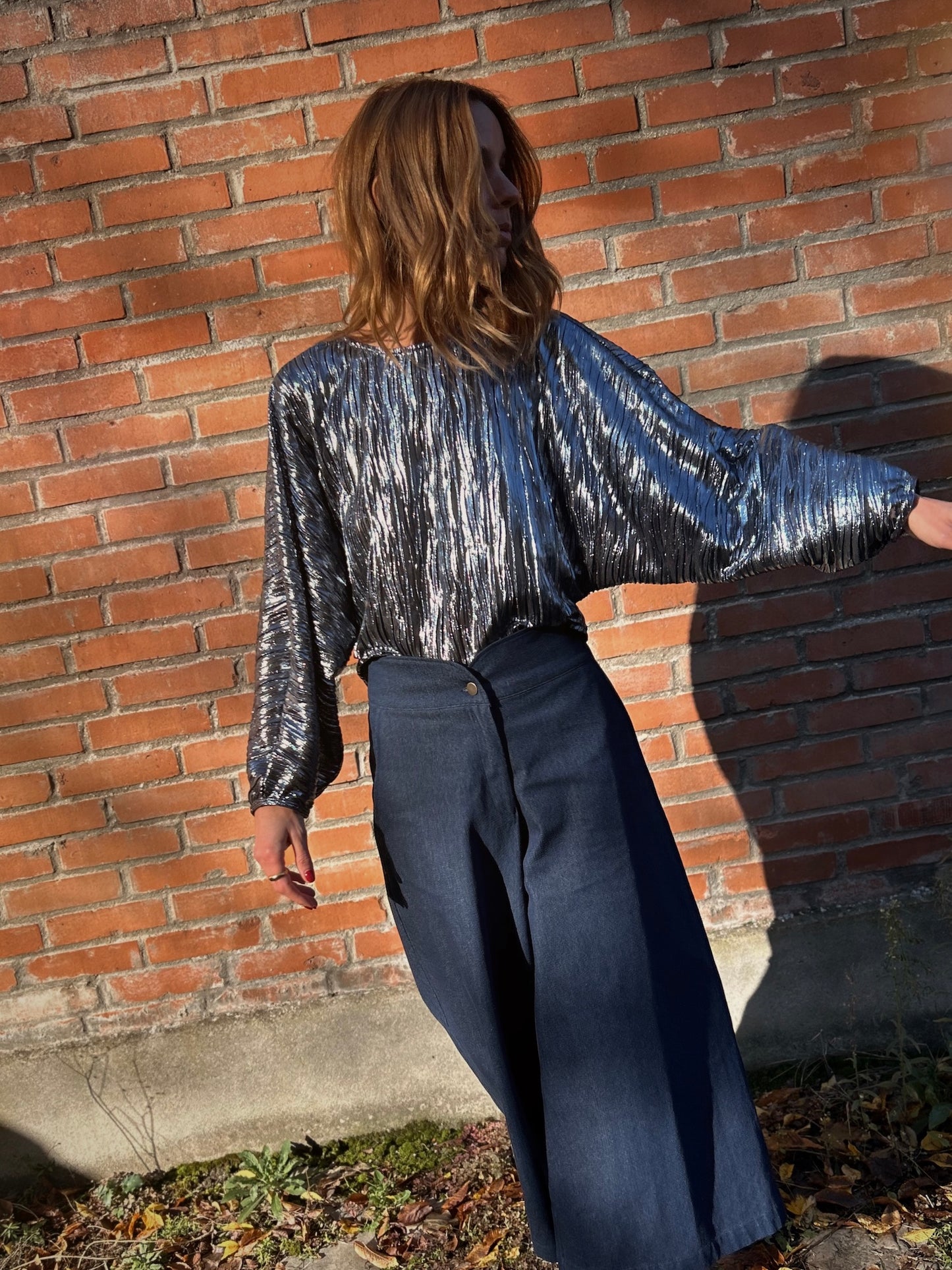 Top Frida - Bleu