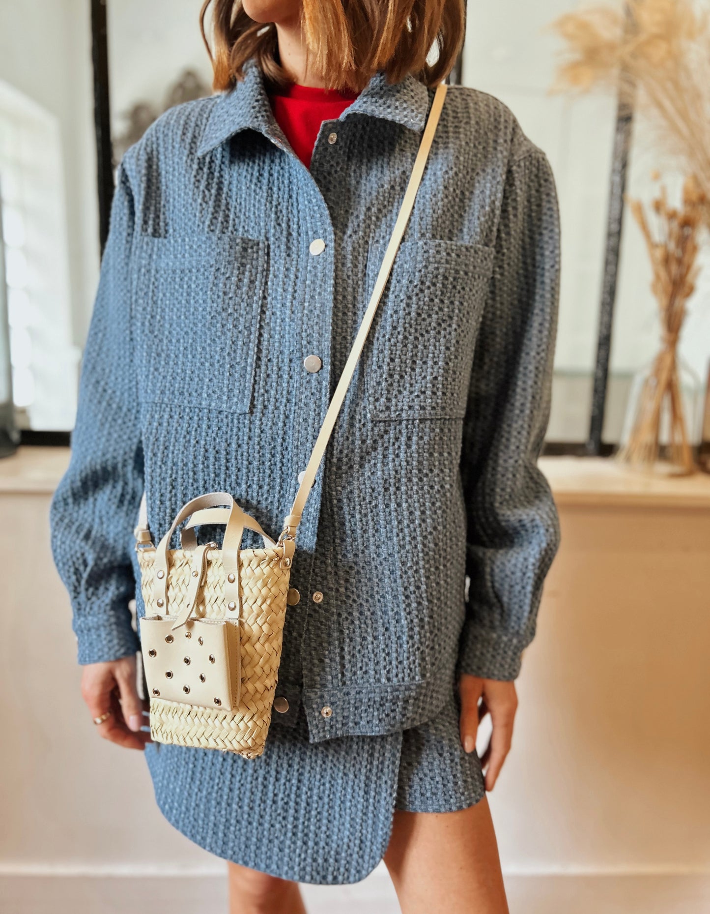 Cesta Nano Ginette - Crema