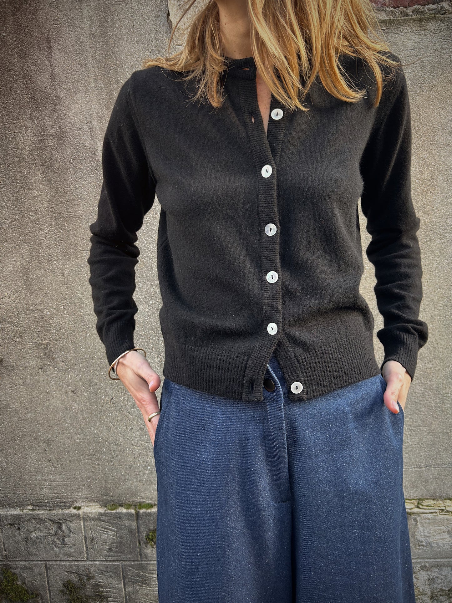 ELISE VEST - BLACK